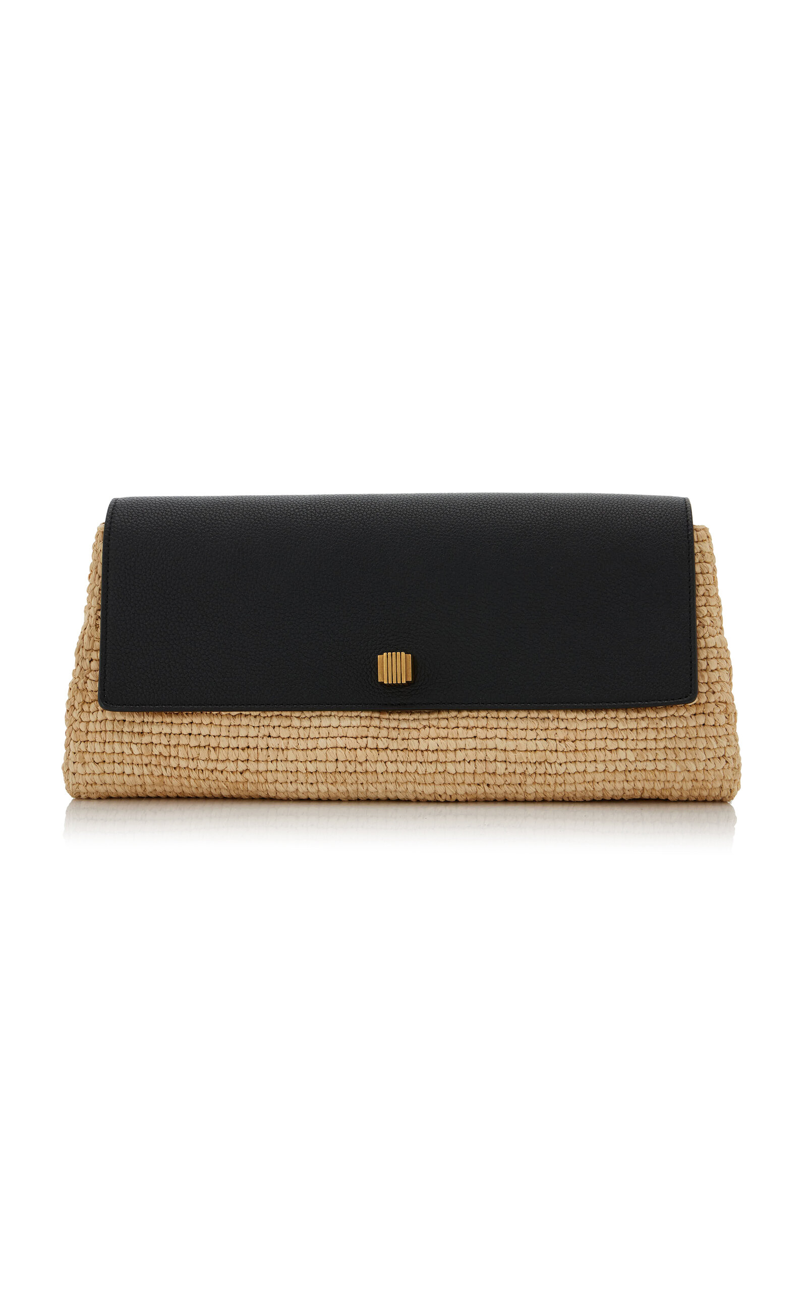 Khaite Audrey Raffia Clutch Bag - Moda Operandi
