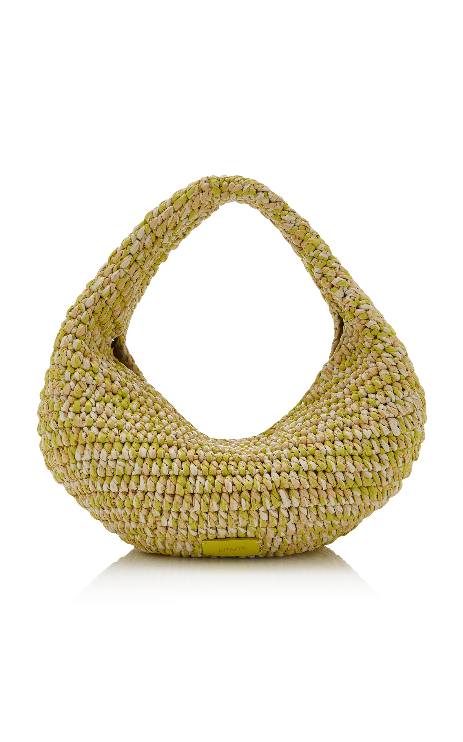 Khaite Olivia Medium Raffia Hobo Bag