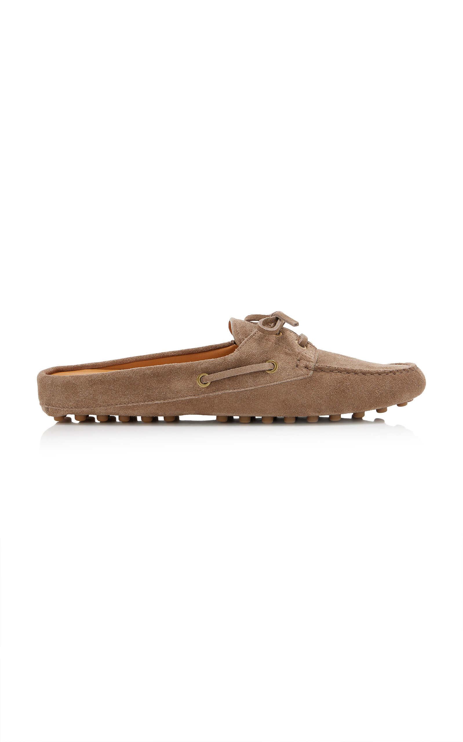 Tod's Suede Loafer Mules