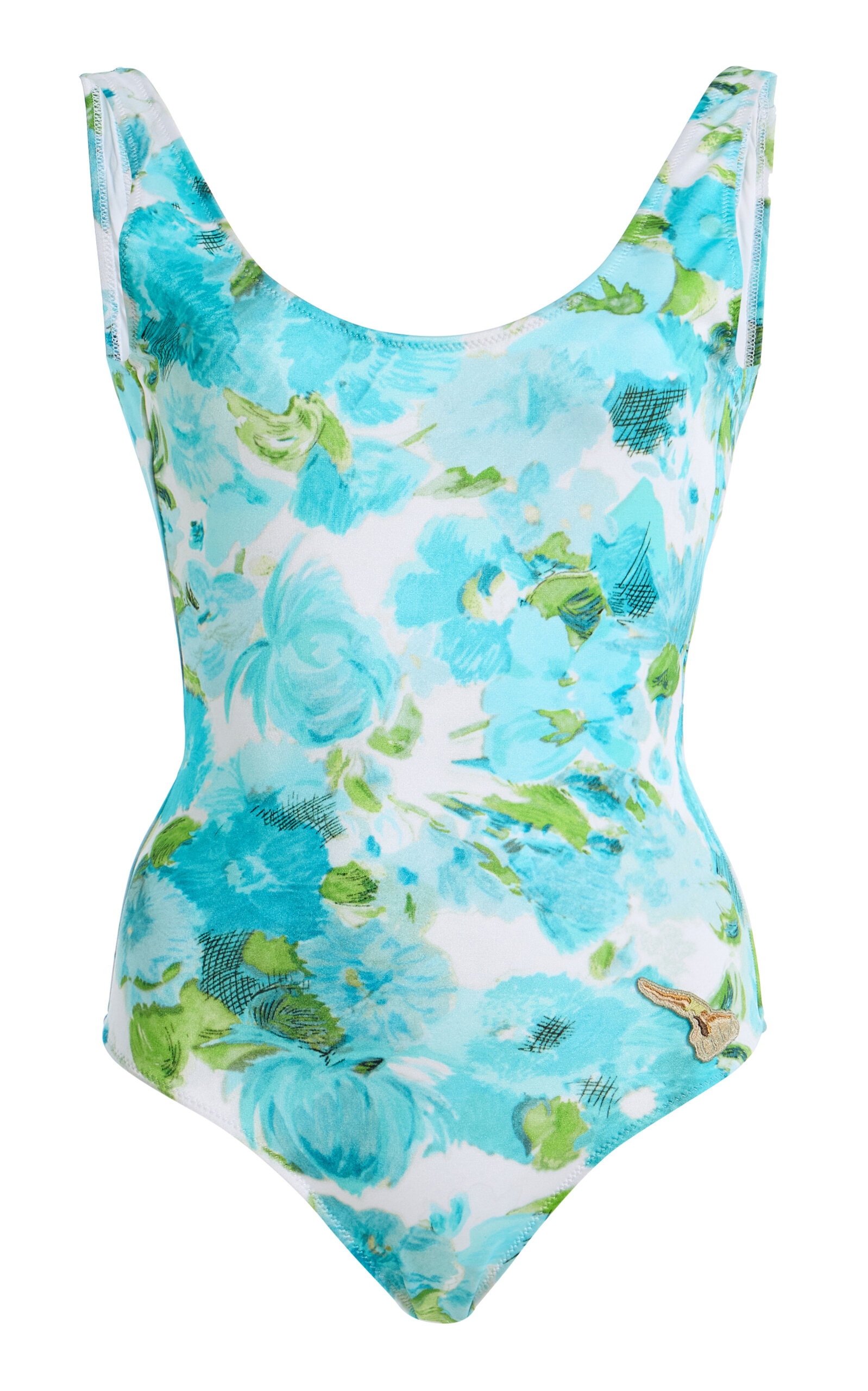 Chloé Floral-Print One-Piece Swimsuit