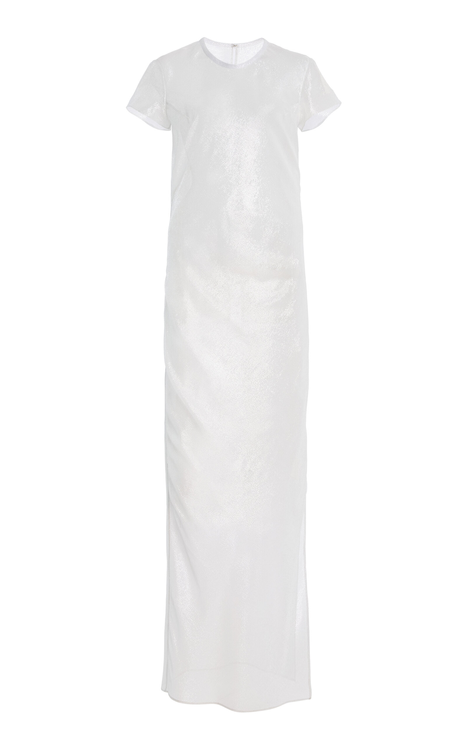 Temily Silk-Georgette Maxi T-Shirt Dress