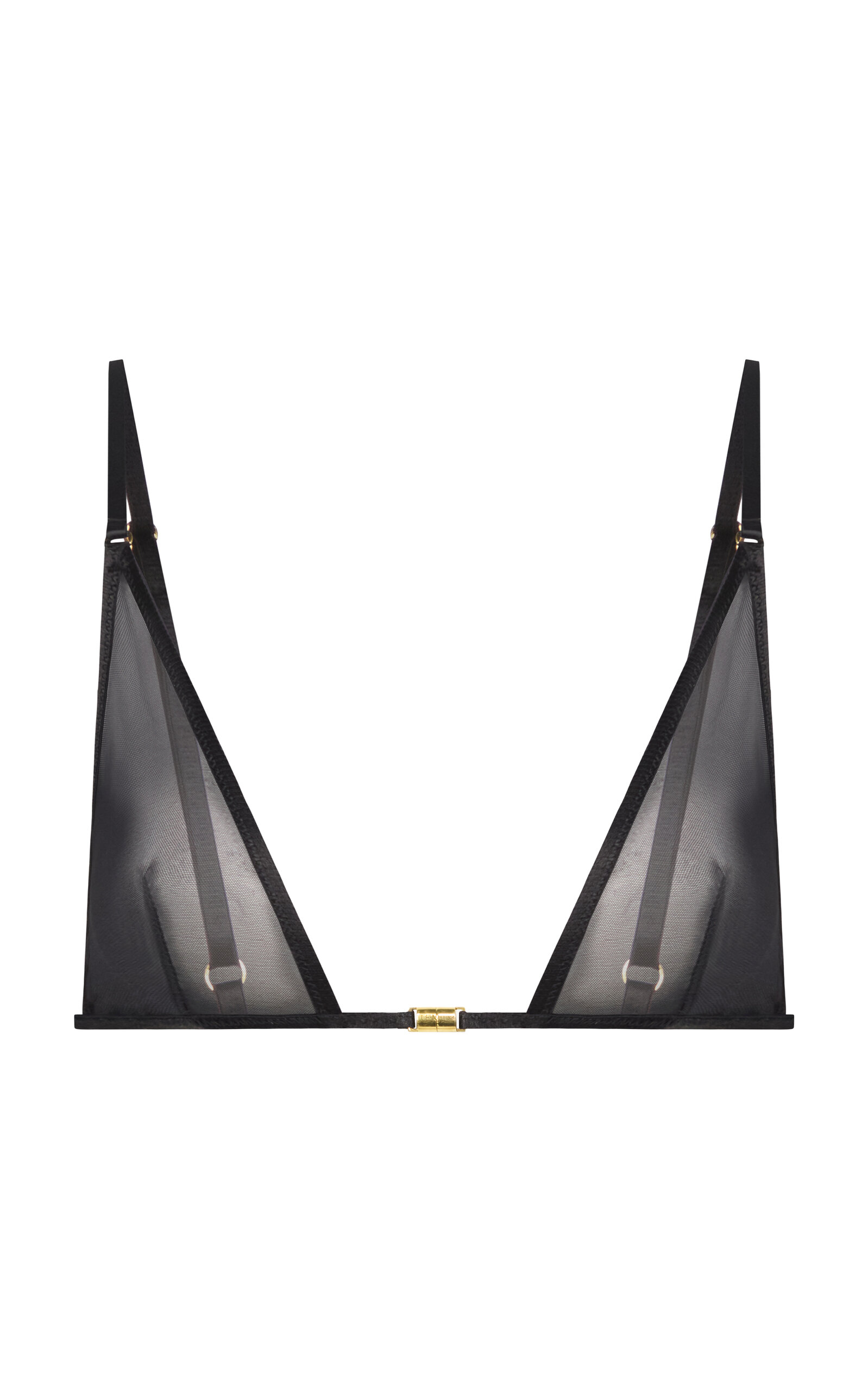 Temily Isoceles Mesh Bra - Moda Operandi