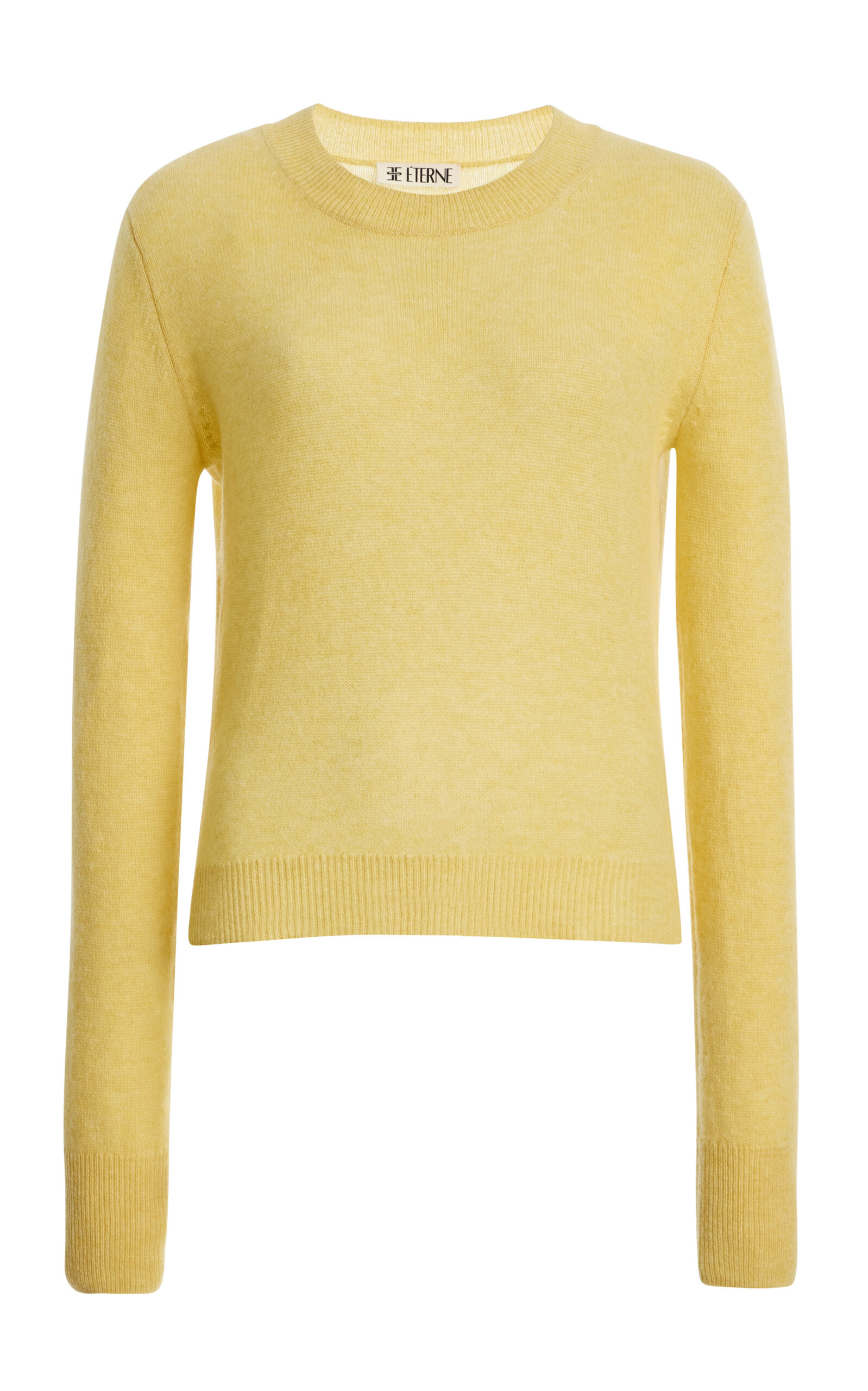 Éterne - Francis Cashmere Sweater - Yellow - XS/S - Moda Operandi