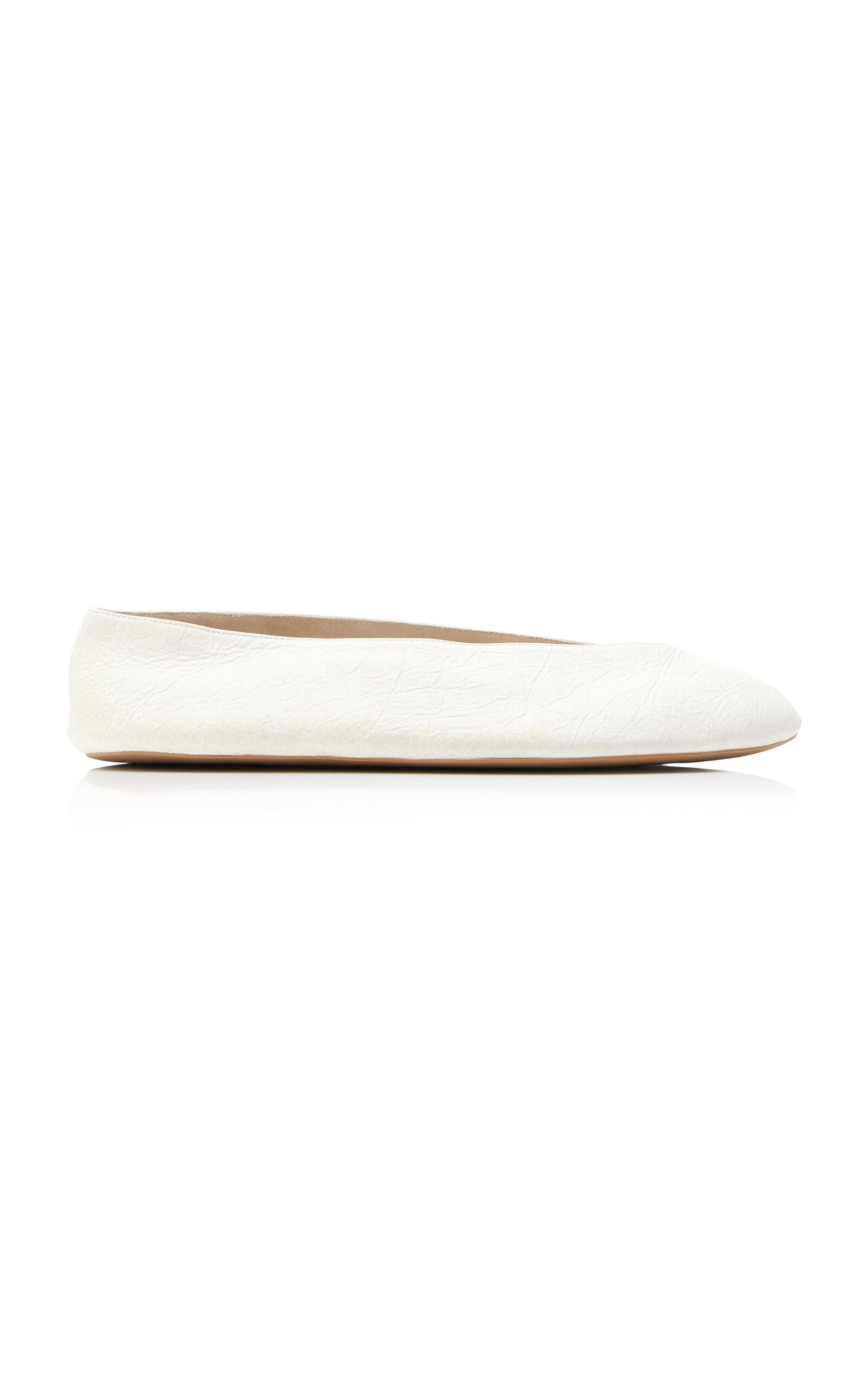 The Row Fay Two Leather Ballet Flats - Moda Operandi