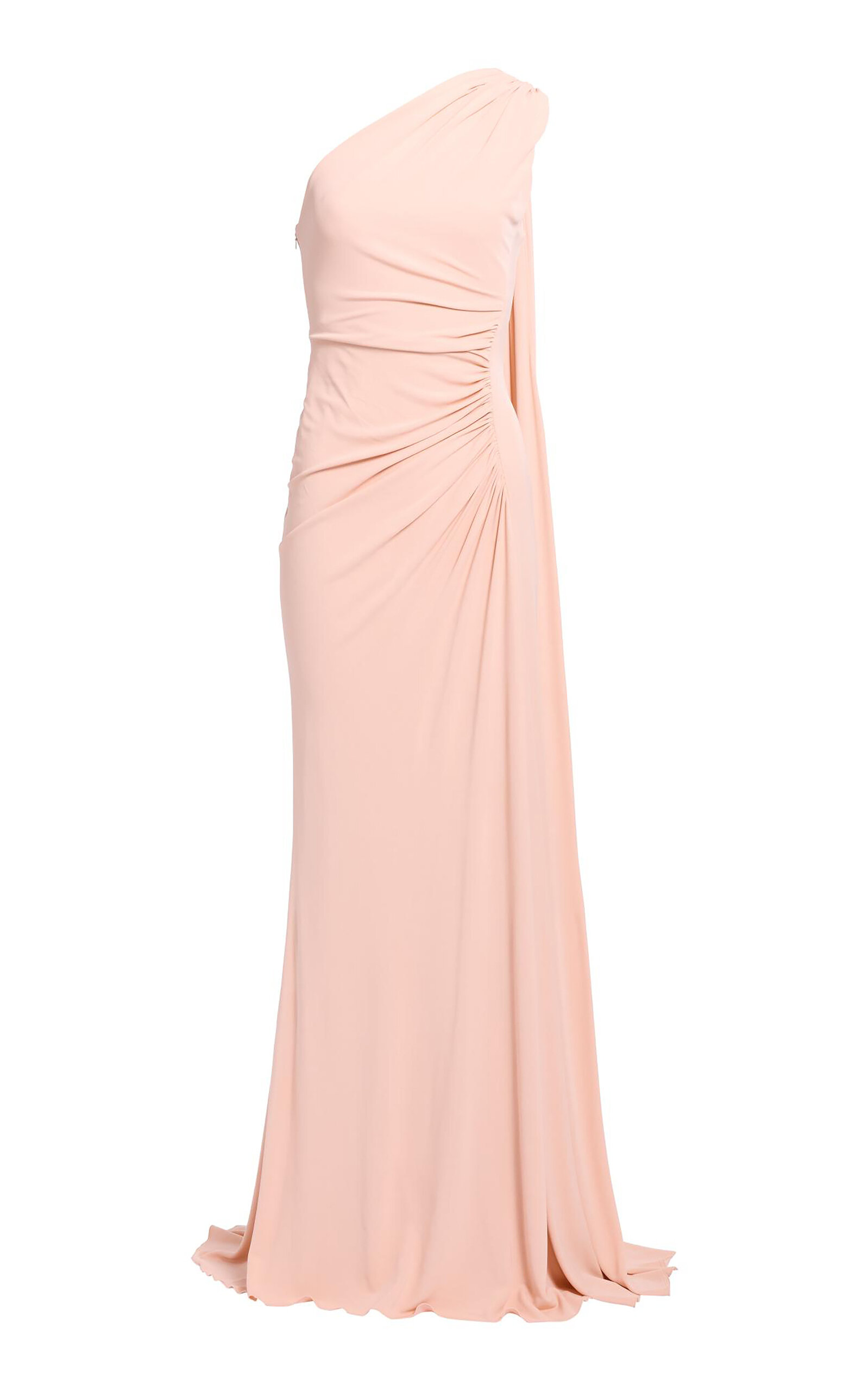 Elie Saab Jersey Long Dress - Light Pink