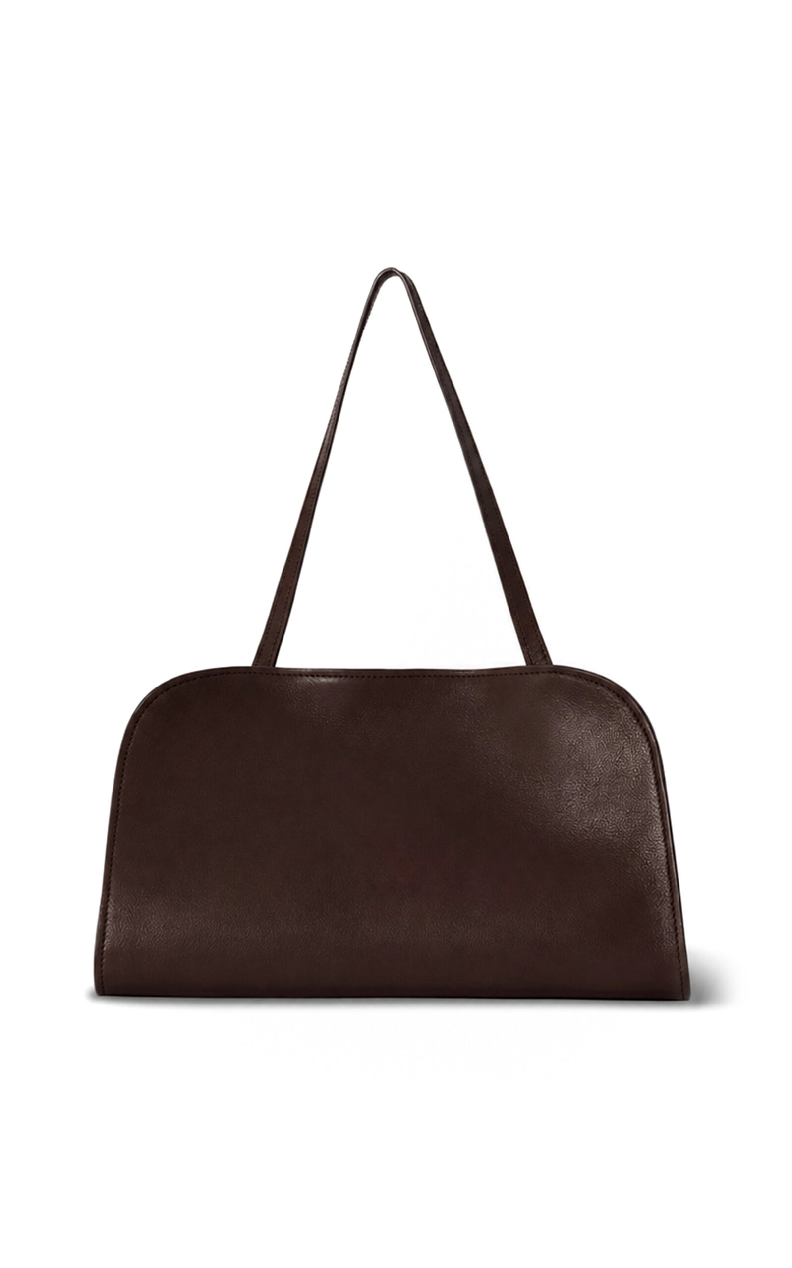 The Row Peggy Leather Clutch - Moda Operandi