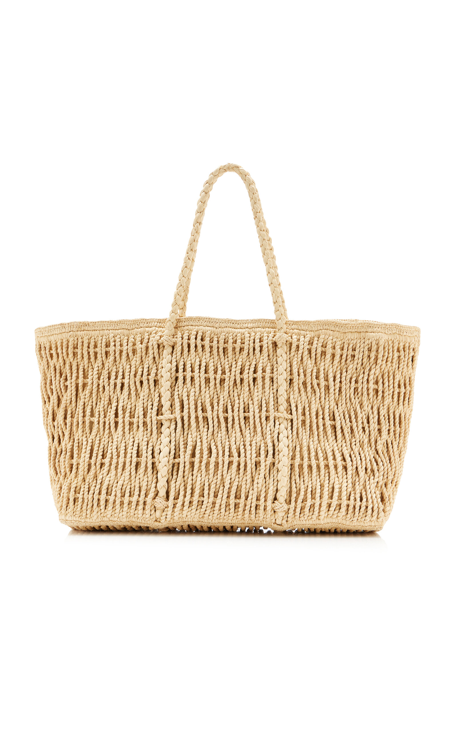 The Row Georgica Raffia Tote Bag - Moda Operandi