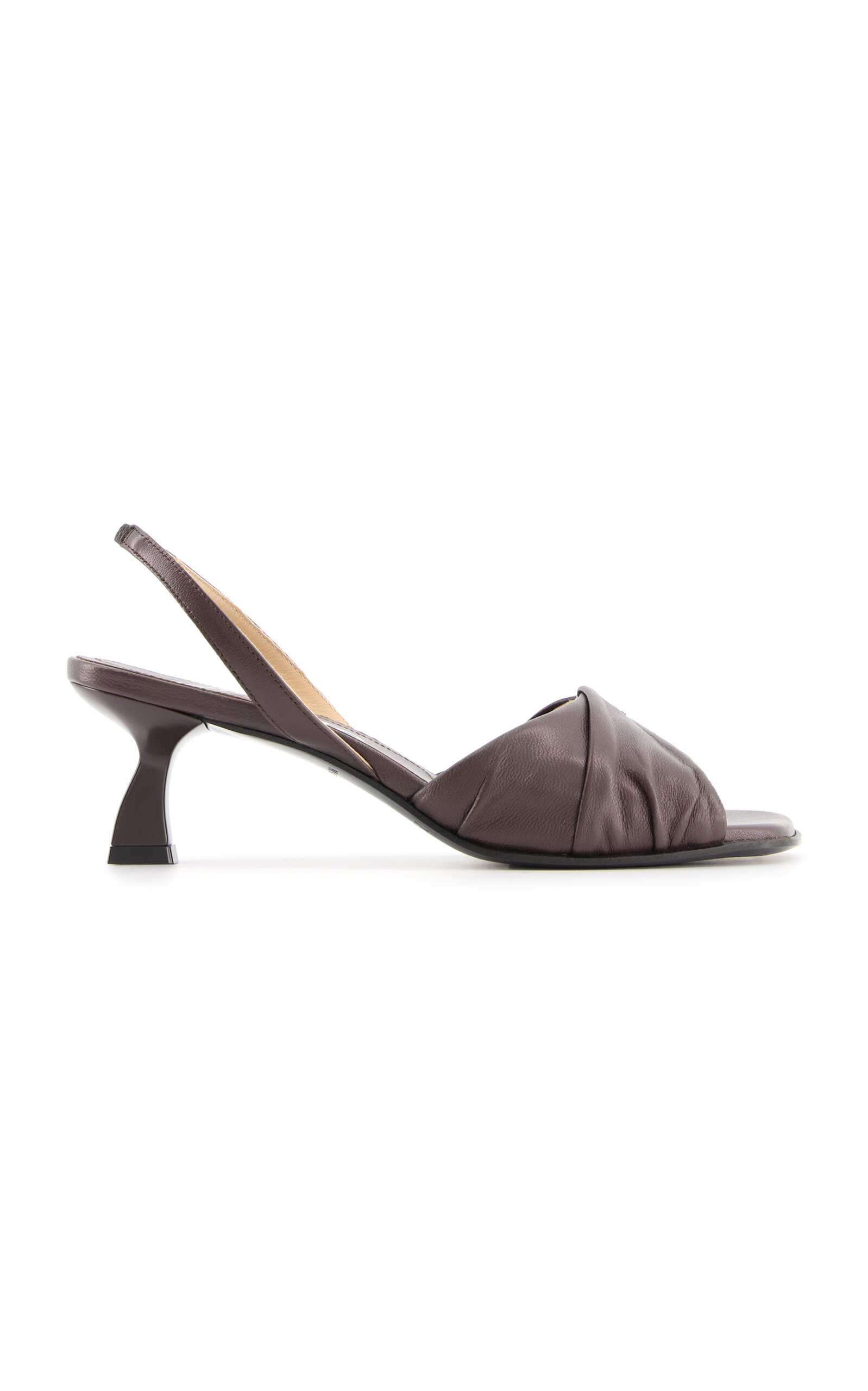 Nodaleto Dona Soft Pleats Sandal - Brown