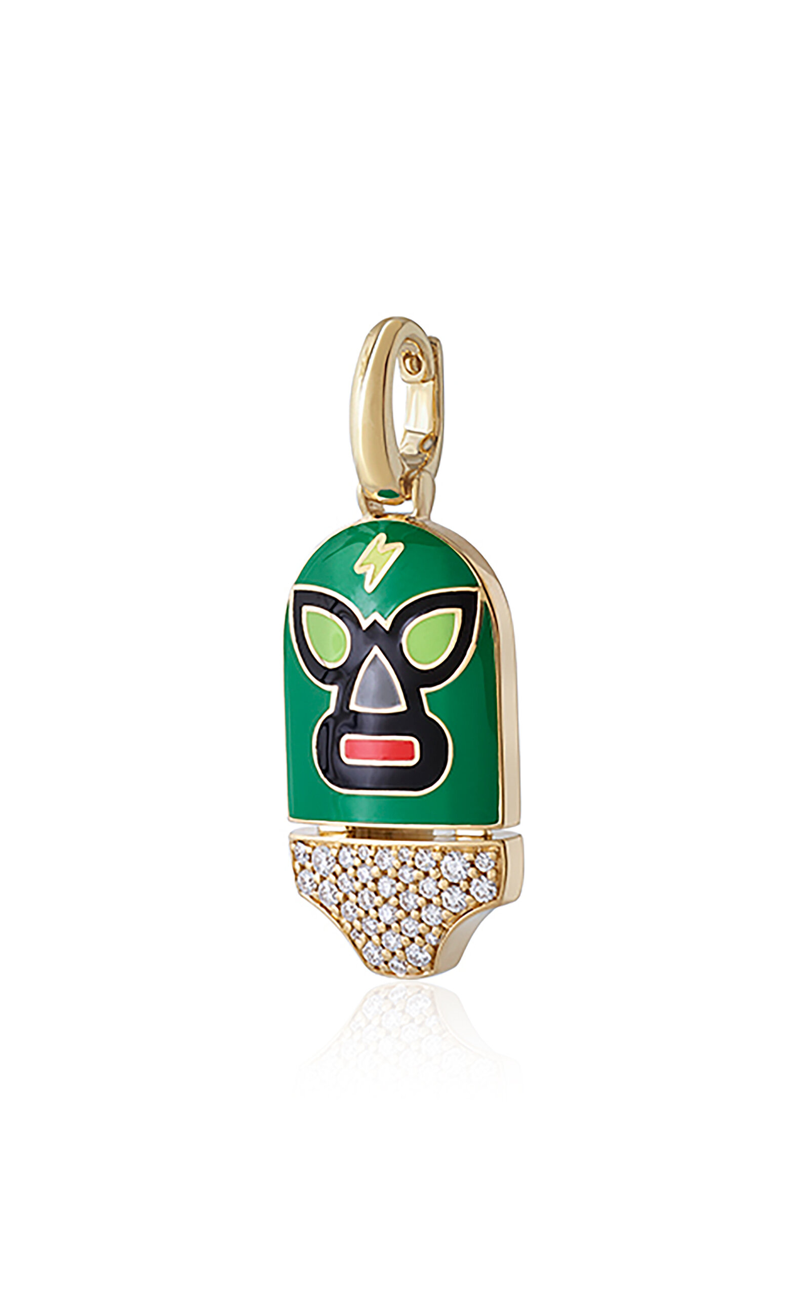 Francesca Villa 18k Yellow Gold Lunchadores; The Hurricane; Pendant In Gold