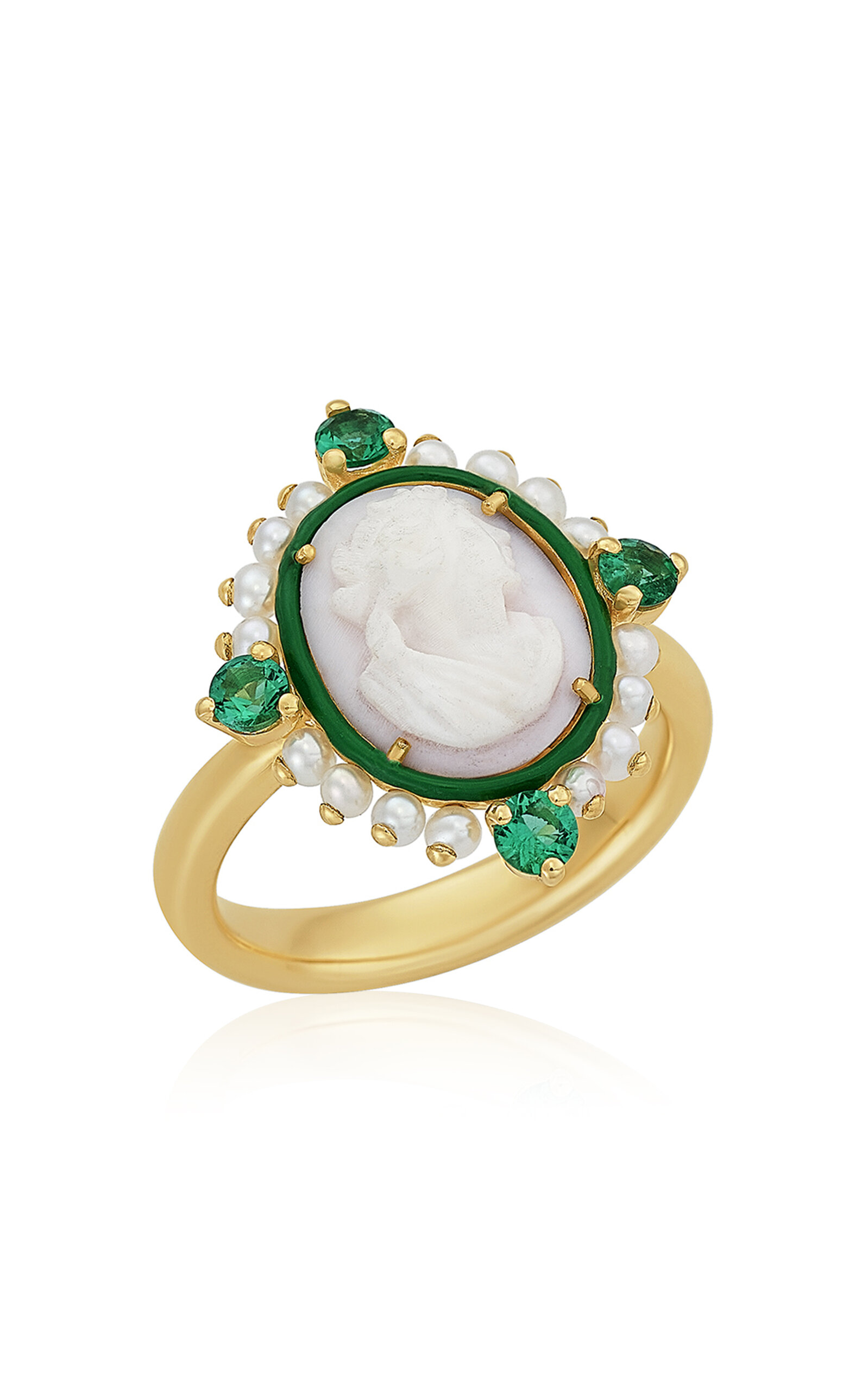 Francesca Villa 18k Yellow Gold Be Yourself; Be Chic Edition No.4; Ring In Gold