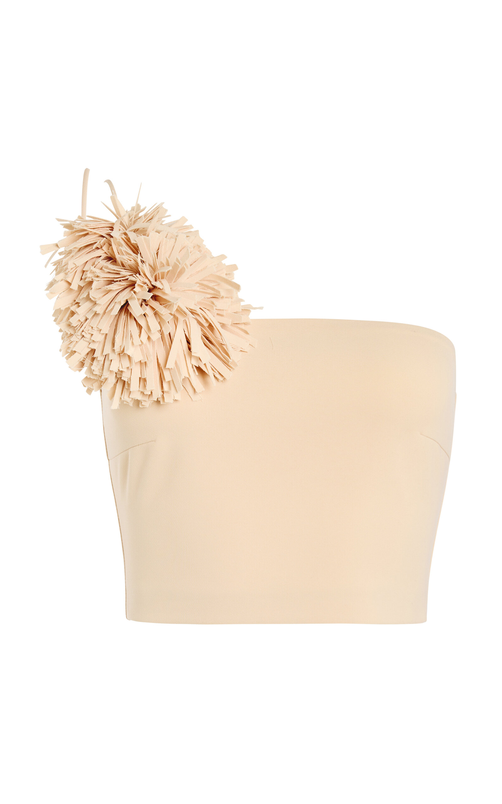 A.W.A.K.E. MODE Sculptural Bralette Top - Nude