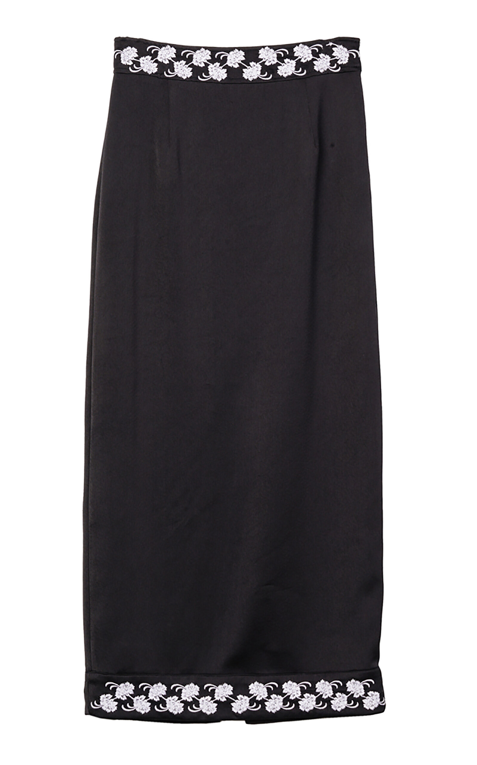 Ciao Lucia Elly Satin Midi Skirt