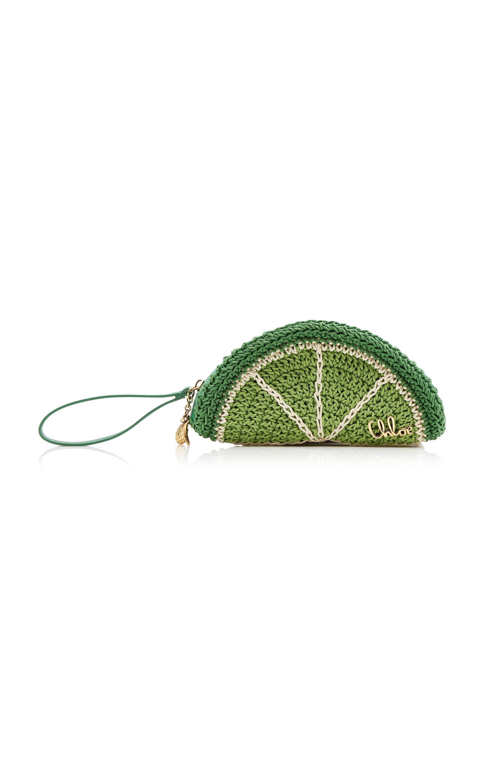 Chloé Chloé Tropicus Braided Clutch
