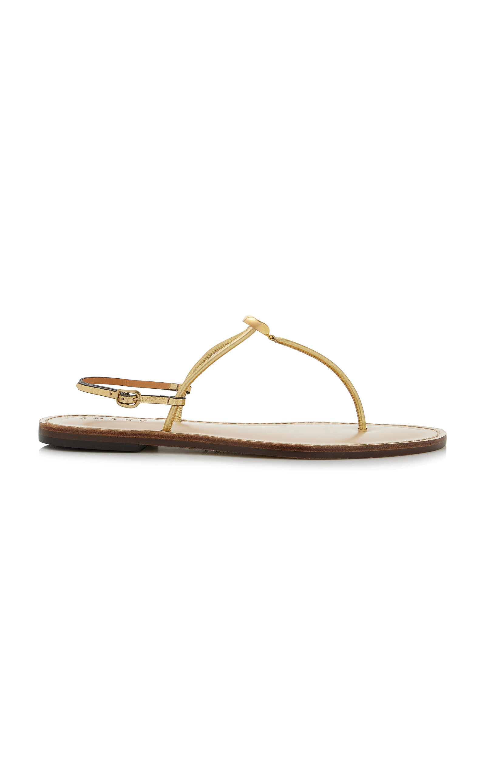 AMANU The Naivasha Leather Sandals - Moda Operandi