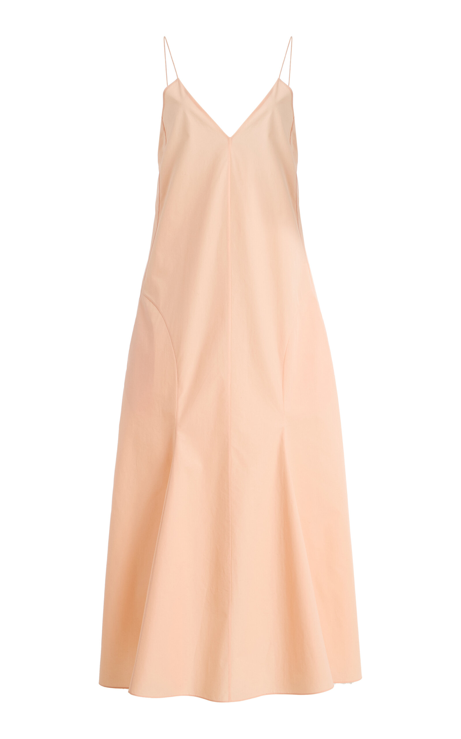 Khaite Iben Cotton-Poplin Maxi Dress