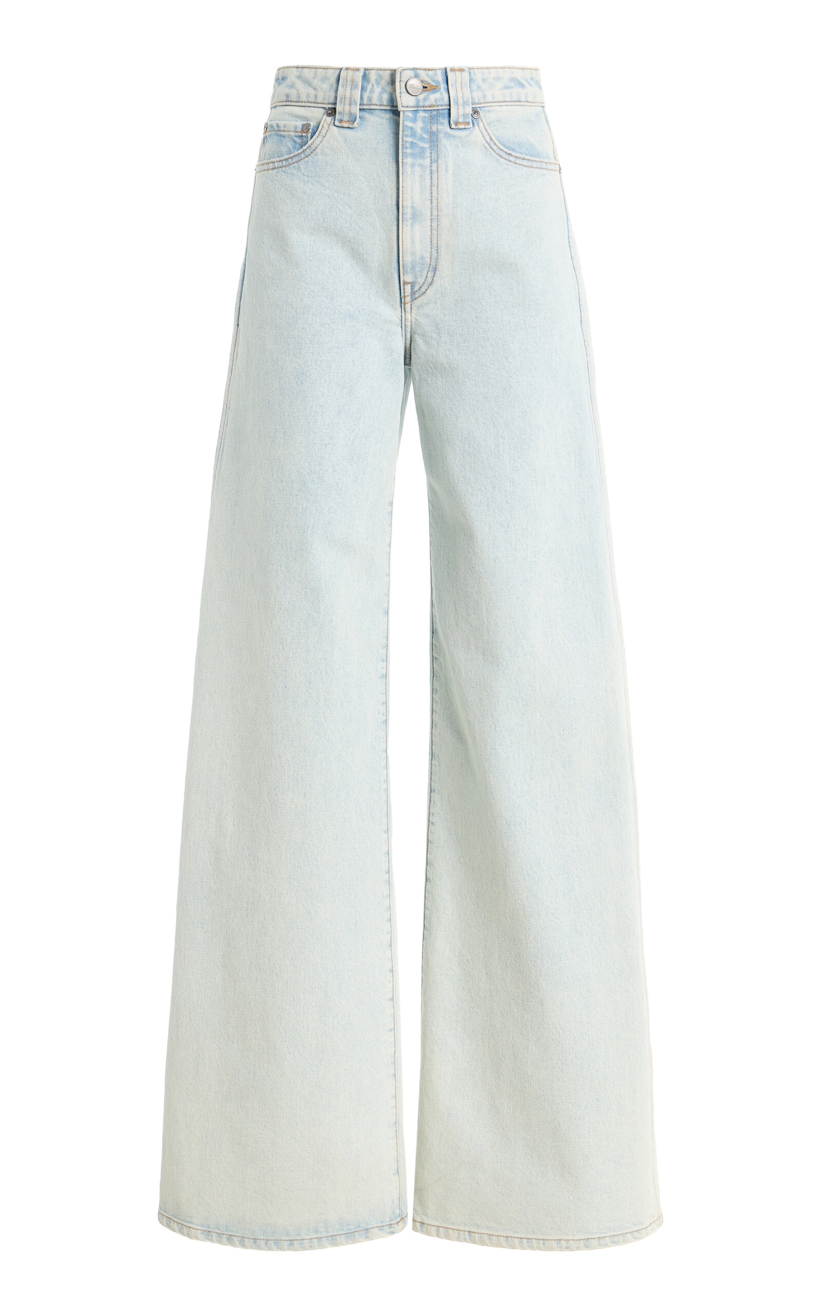 Khaite Dane High-Rise Wide-Leg Jeans - Moda Operandi