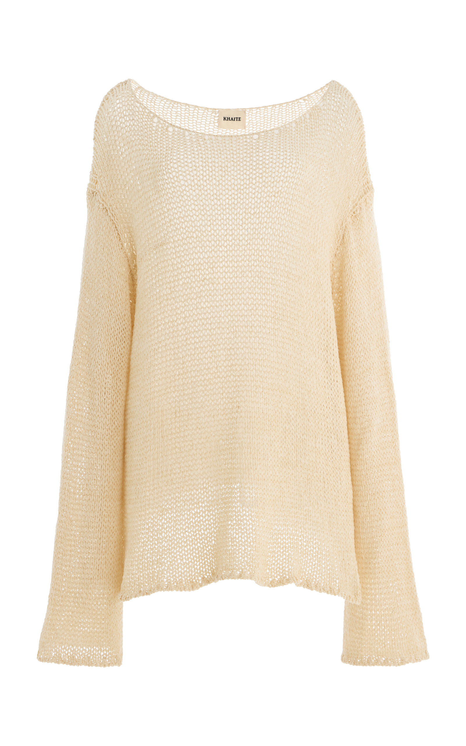 Khaite Davet Silk-Blend Knit Top