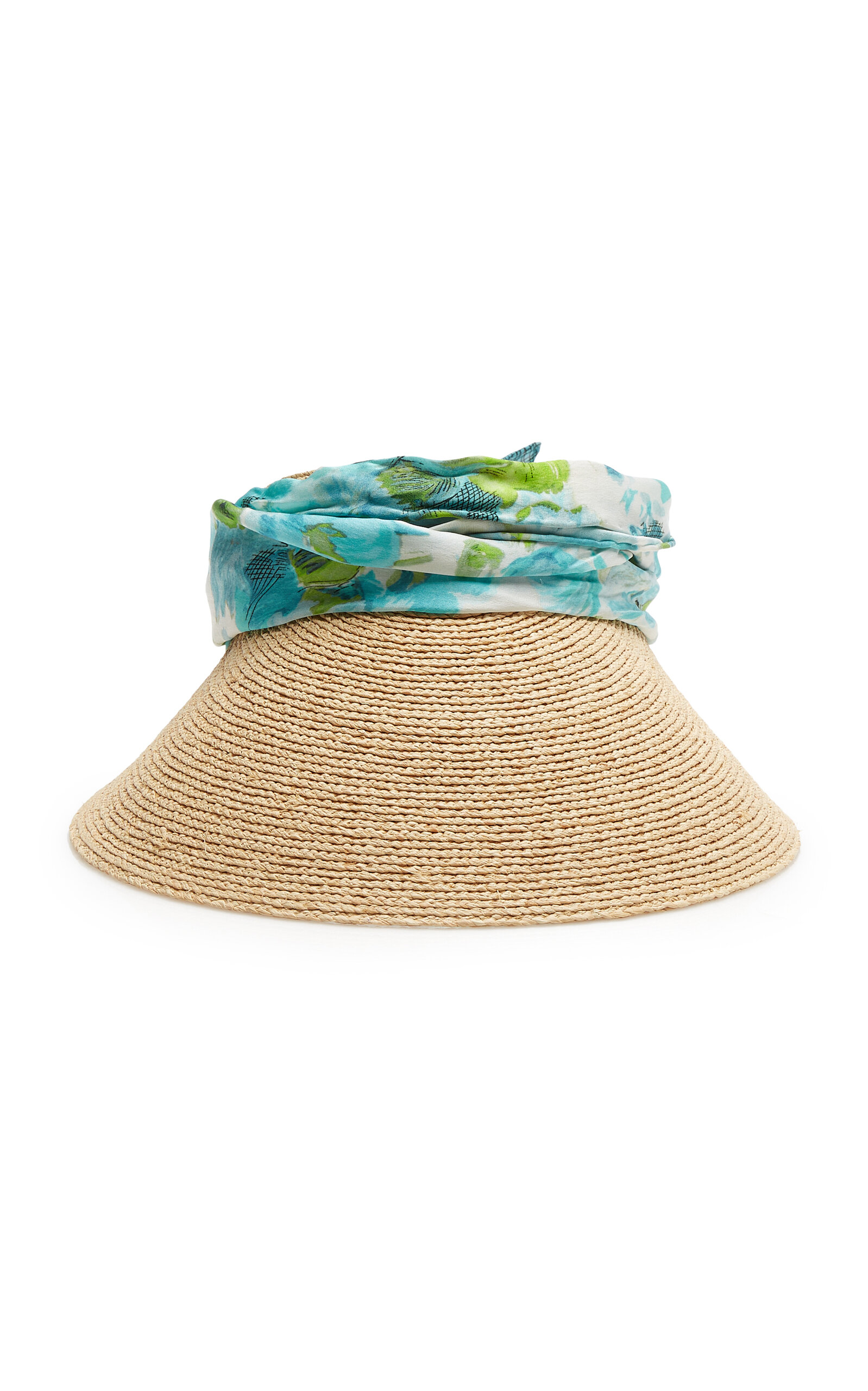 Chloé Chloé Bouquet Raffia Visor