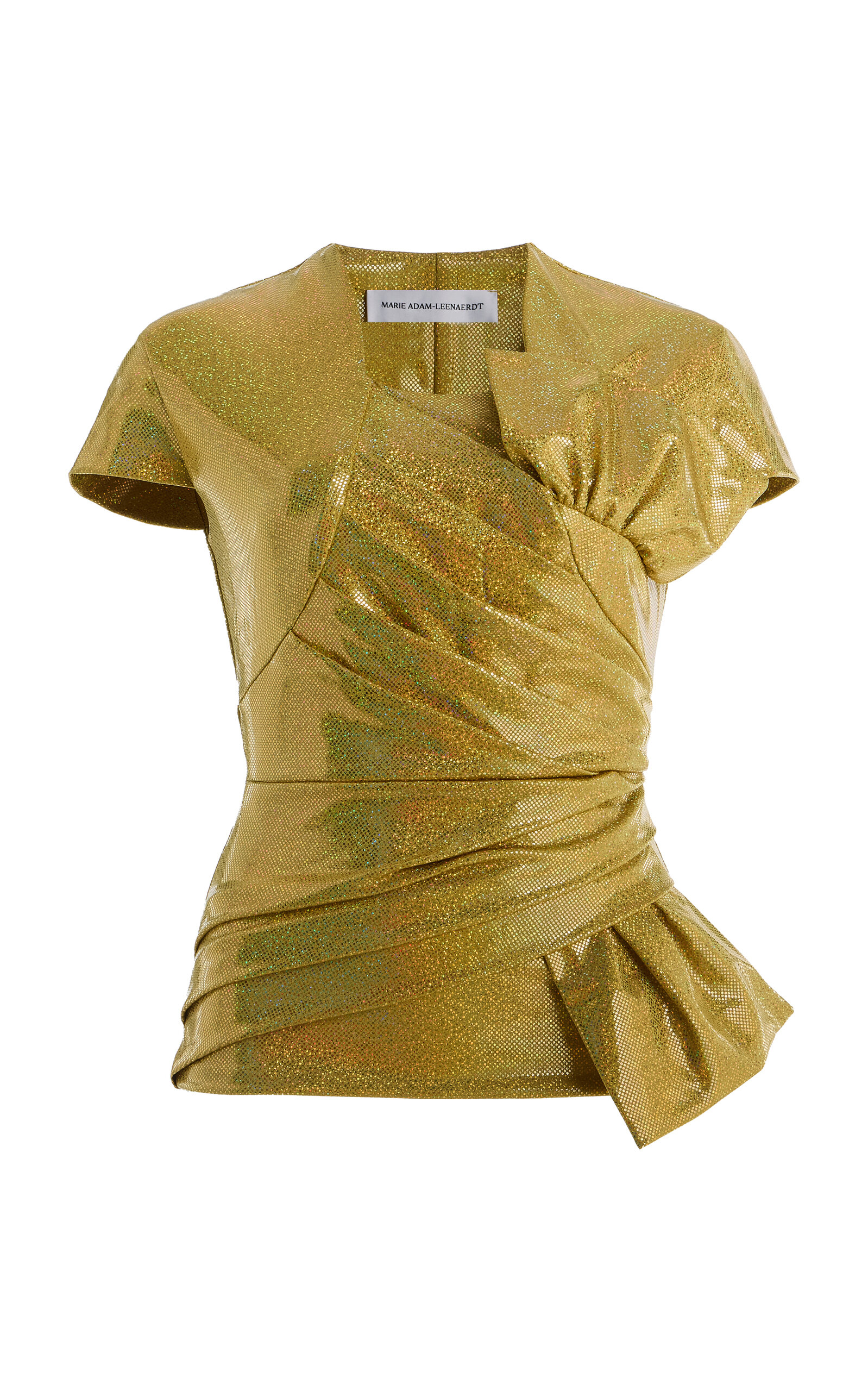 Marie Adam-Leenaerdt Bolero Dress All In Glittered Top