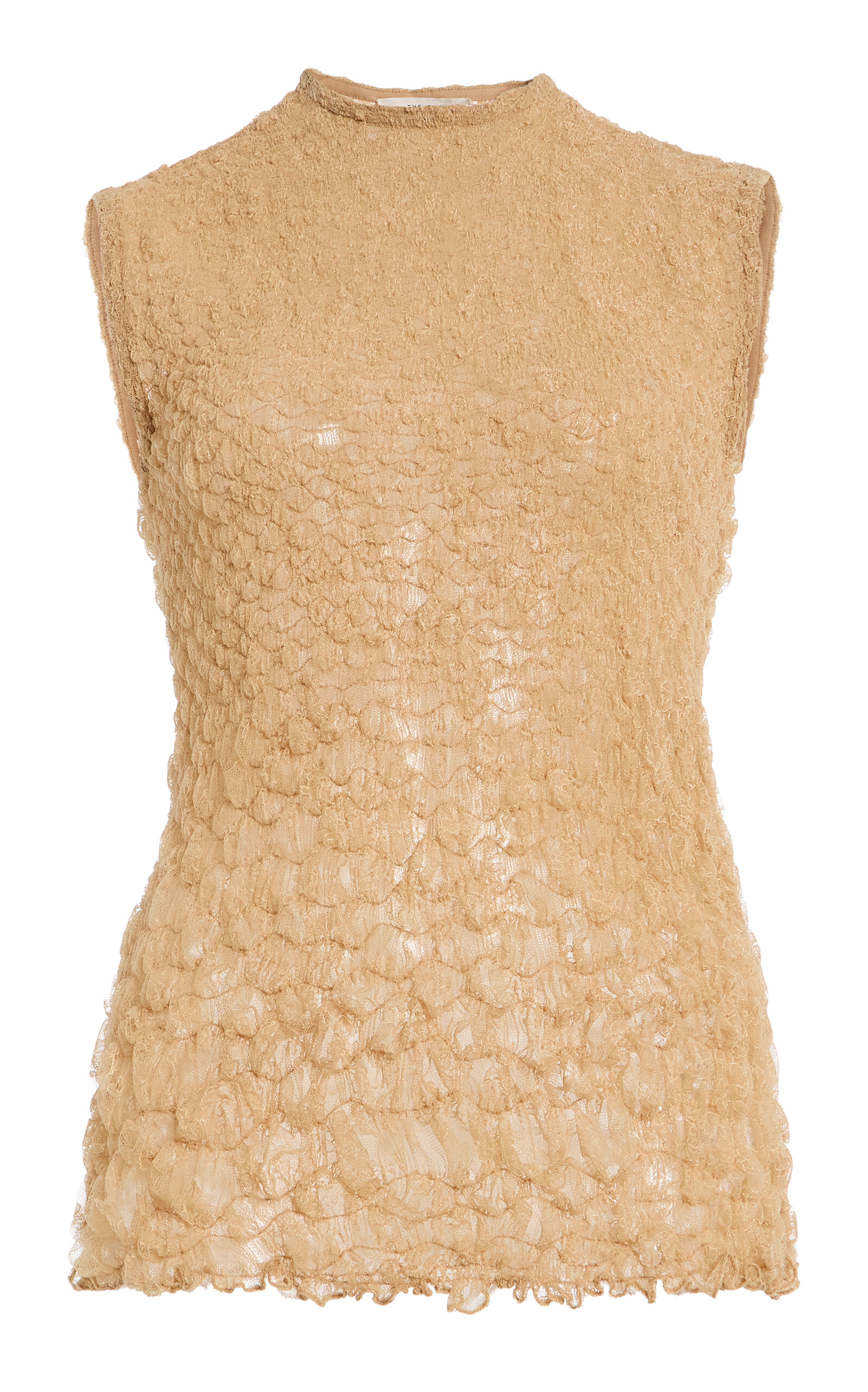 The Row Luma Textured Lace Tank Top - Moda Operandi