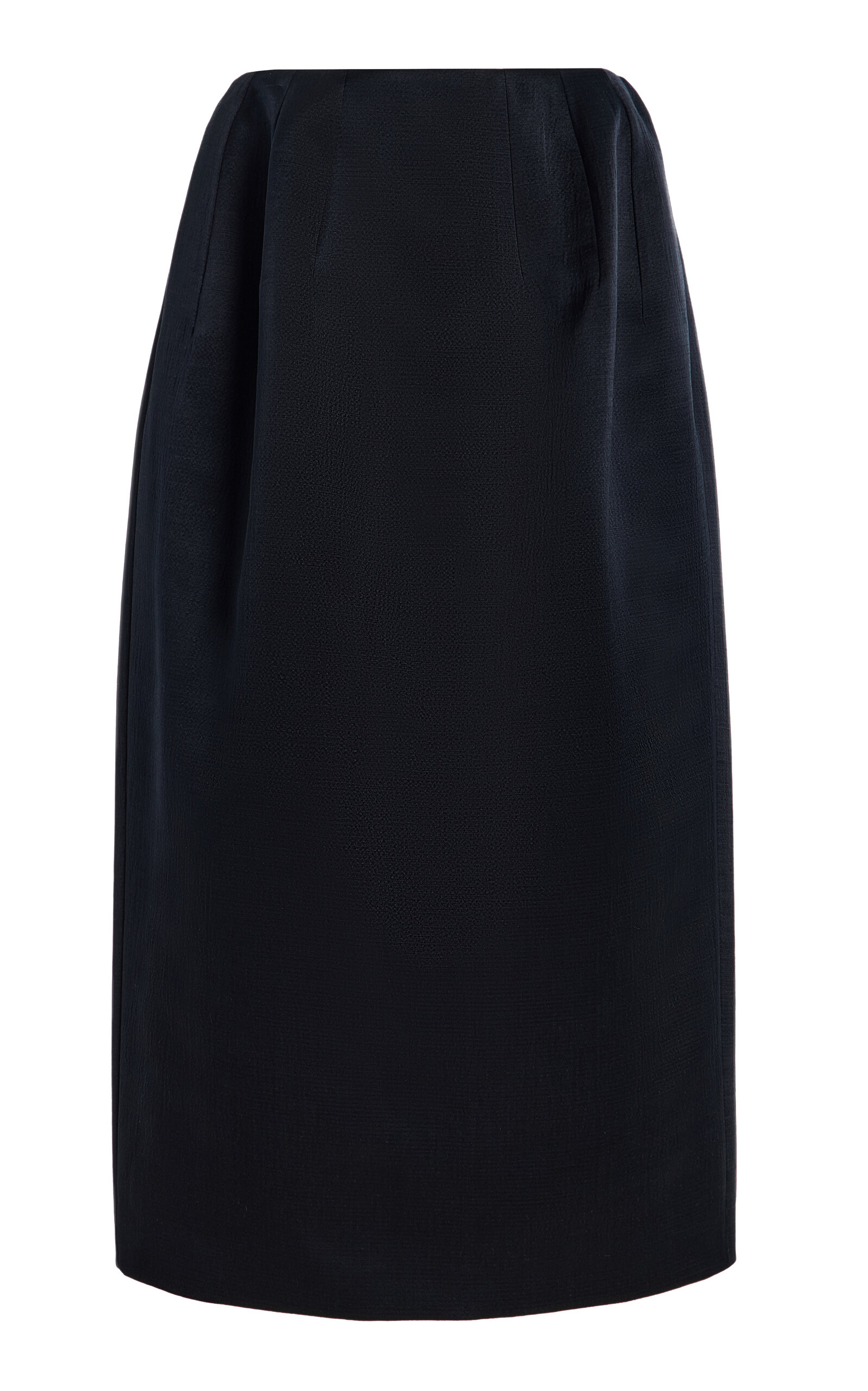 The Row Gamin Wool-Silk Midi Skirt