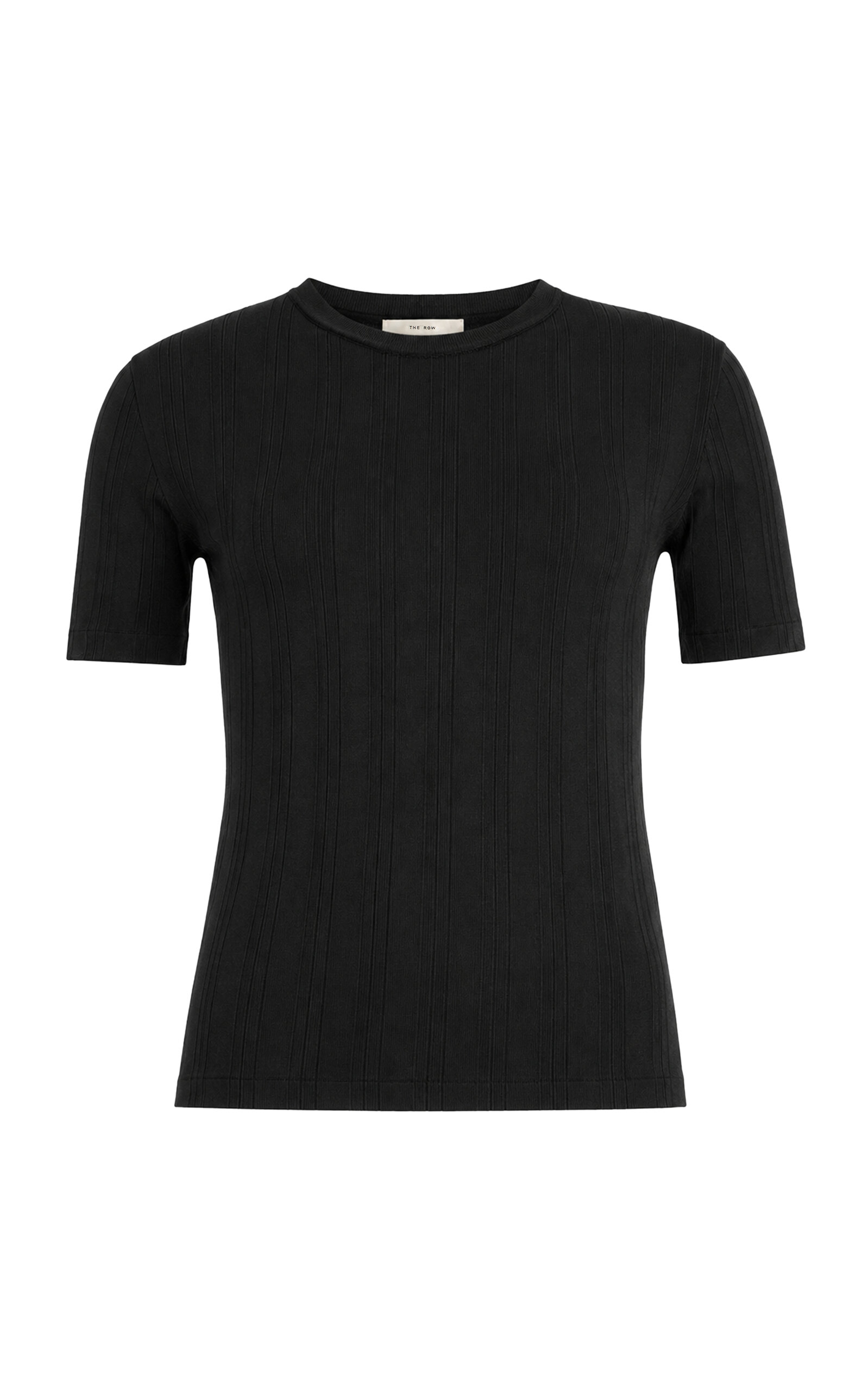 The Row Etina Ribbed Cotton T-Shirt