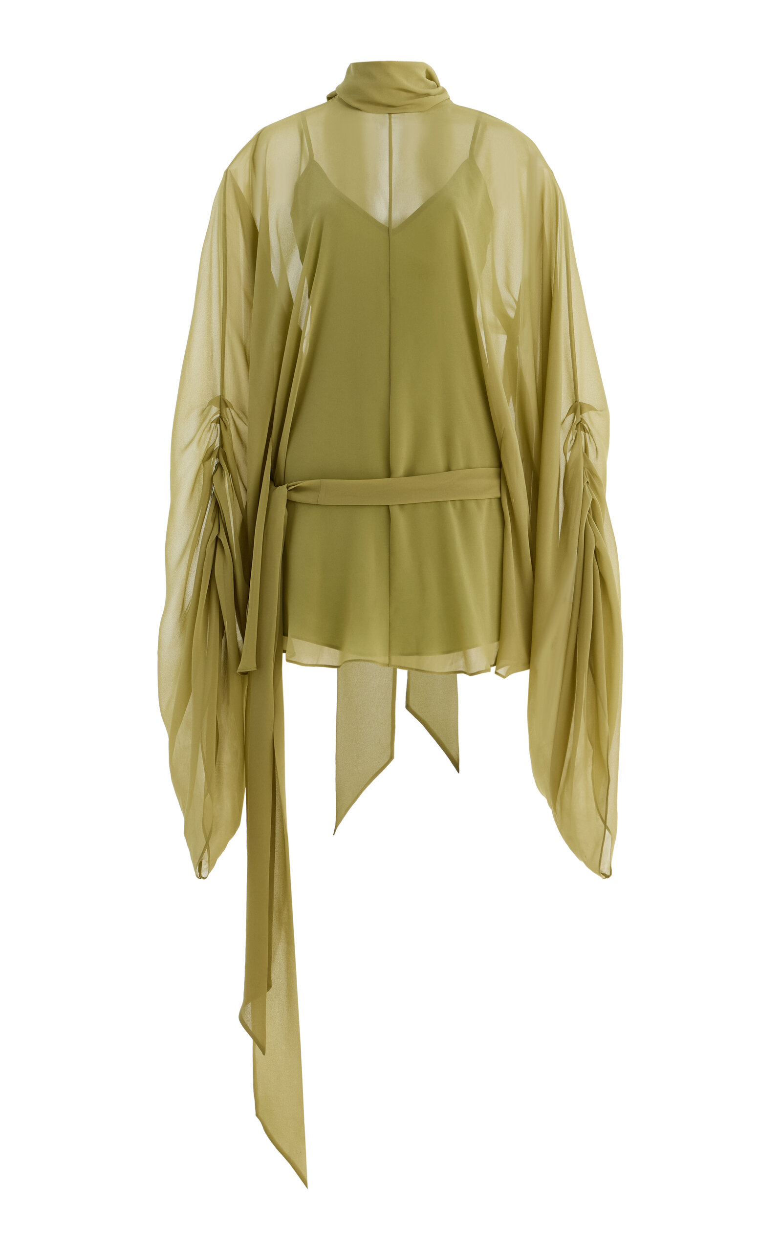 De La Vali Nila Chiffon Mini Dress
