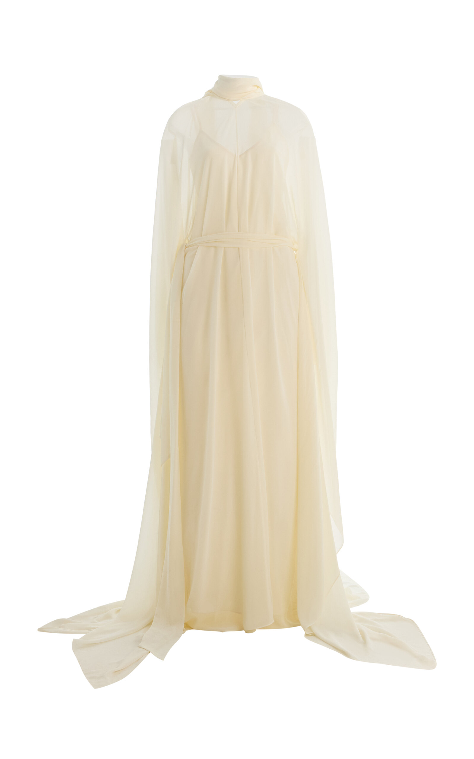 De La Vali Nila Chiffon Maxi Dress