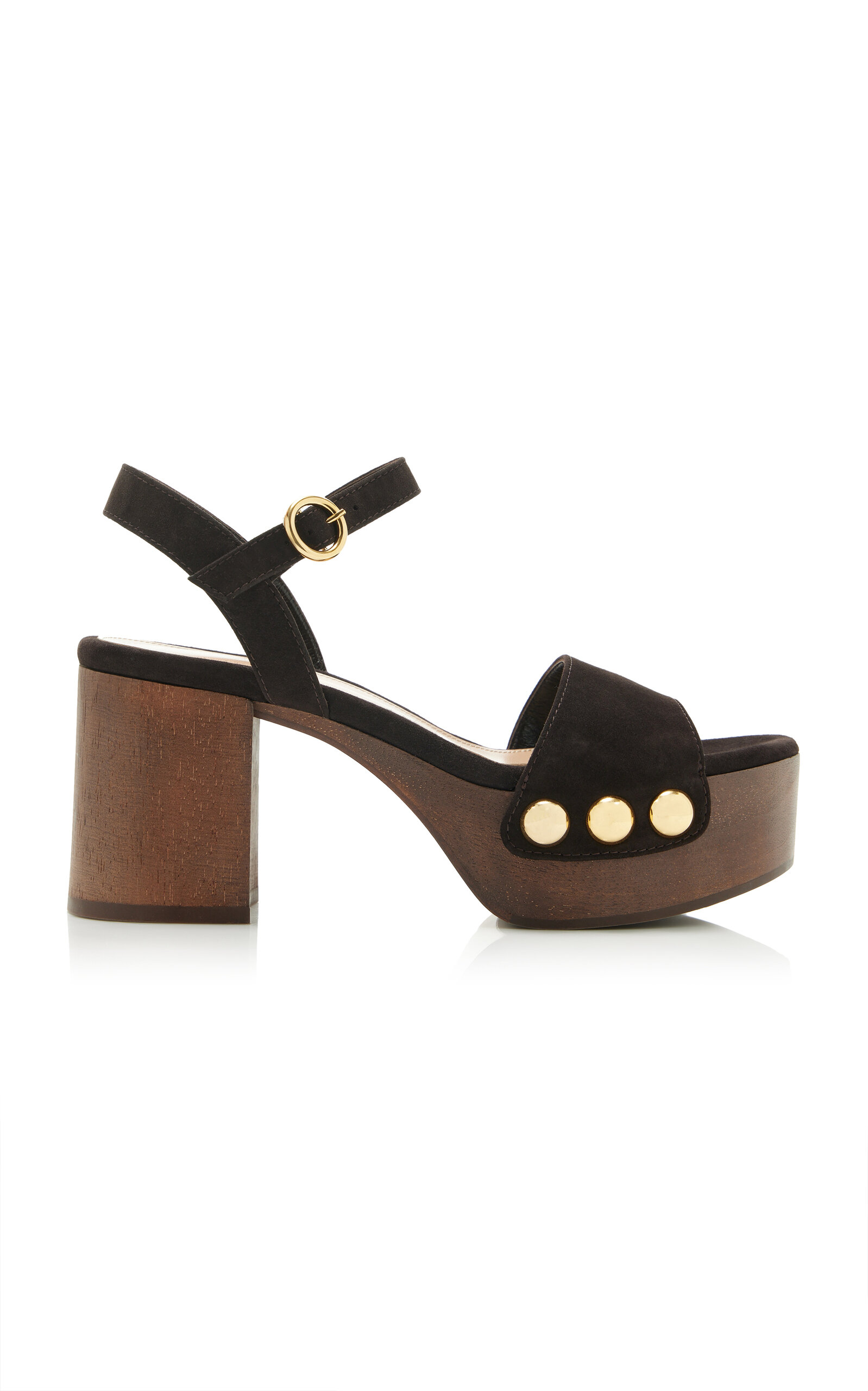Gianvito Rossi Suede Platform Sandals