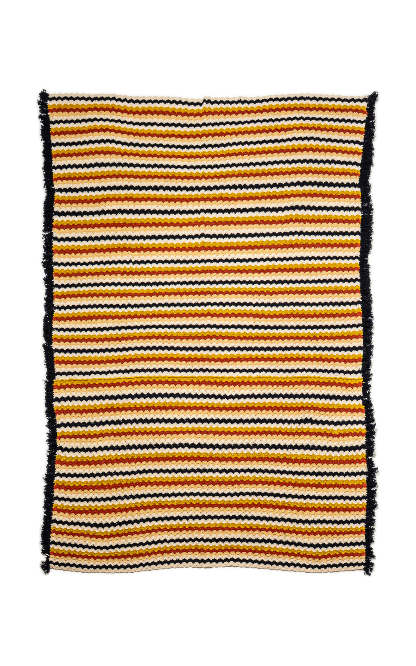 SAVED New York Petite Cashmere Throw Blanket - Multi