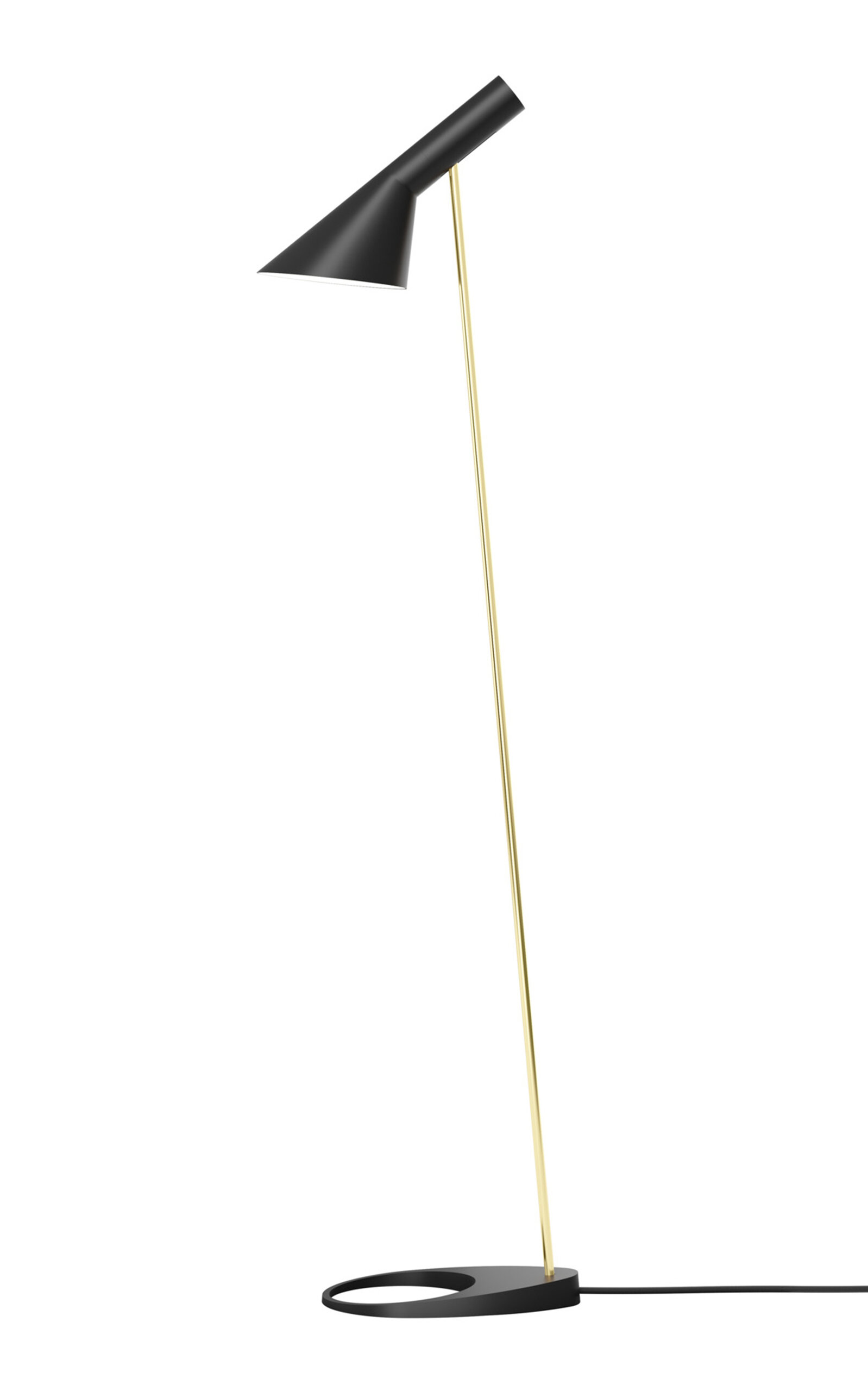 Louis Poulsen AJ Brass Floor Lamp - Black