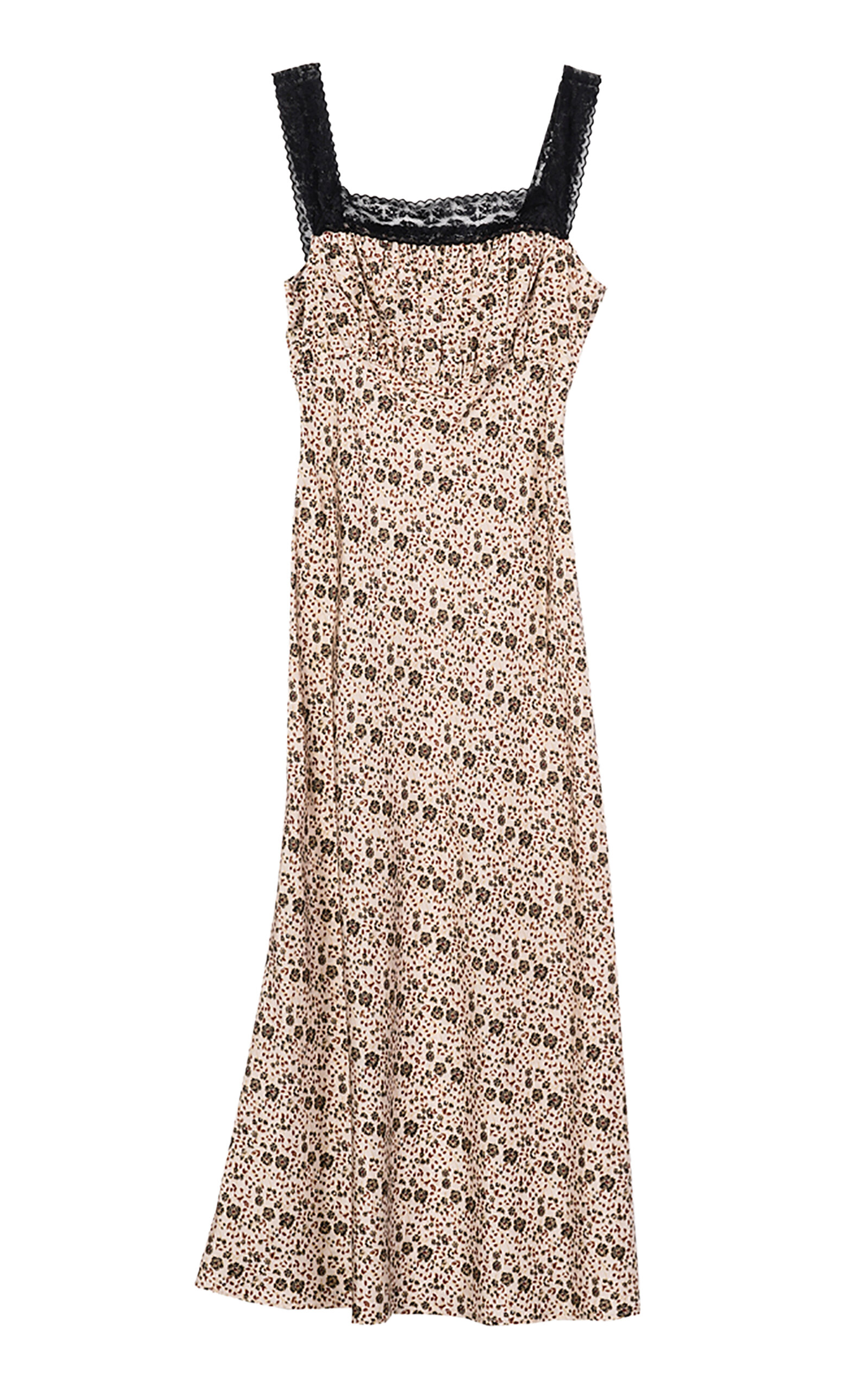Ciao Lucia Fiore Cherry Blossom Silk Dress