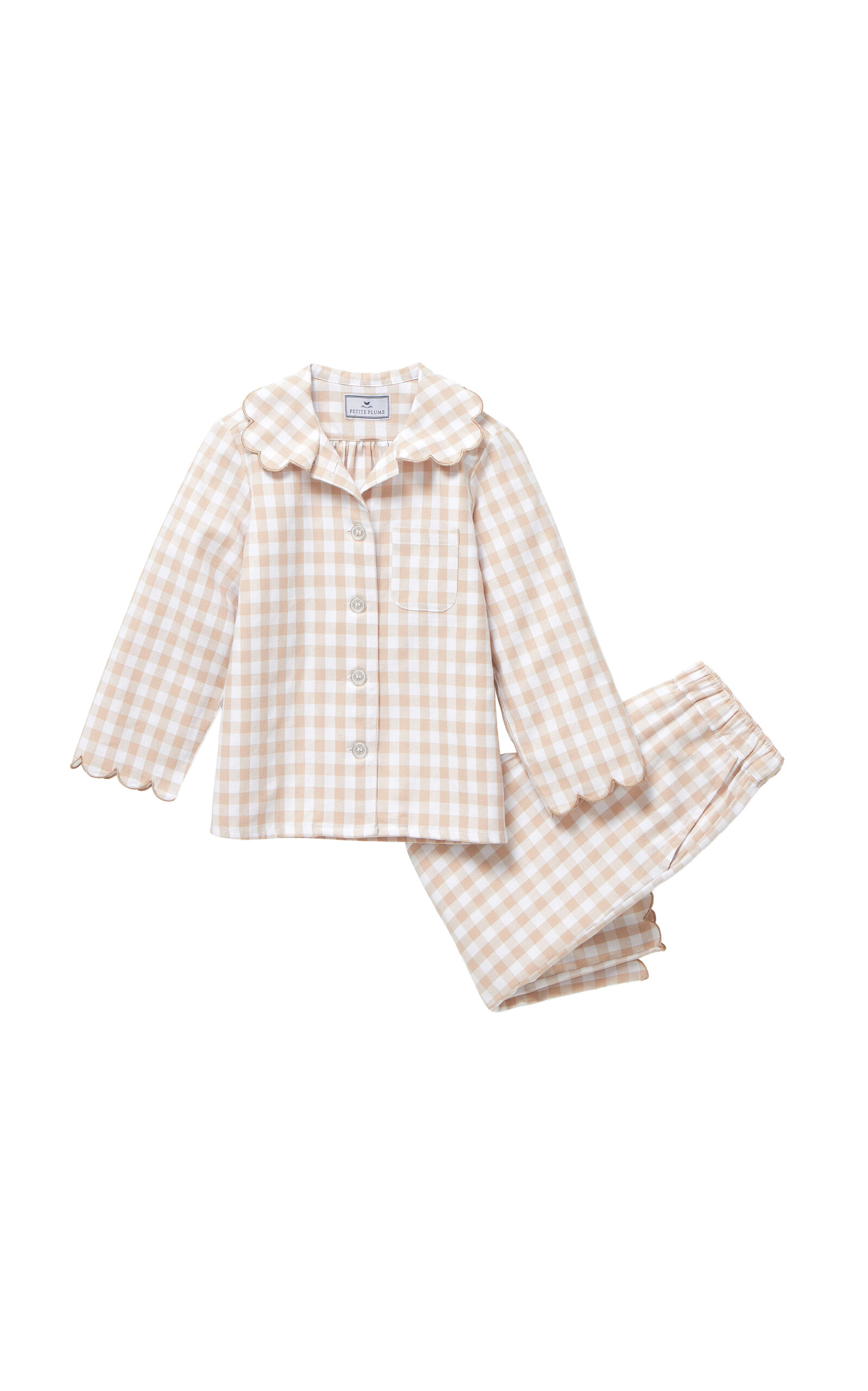 Petite Plume Kids' Twill Colette Pajama Set