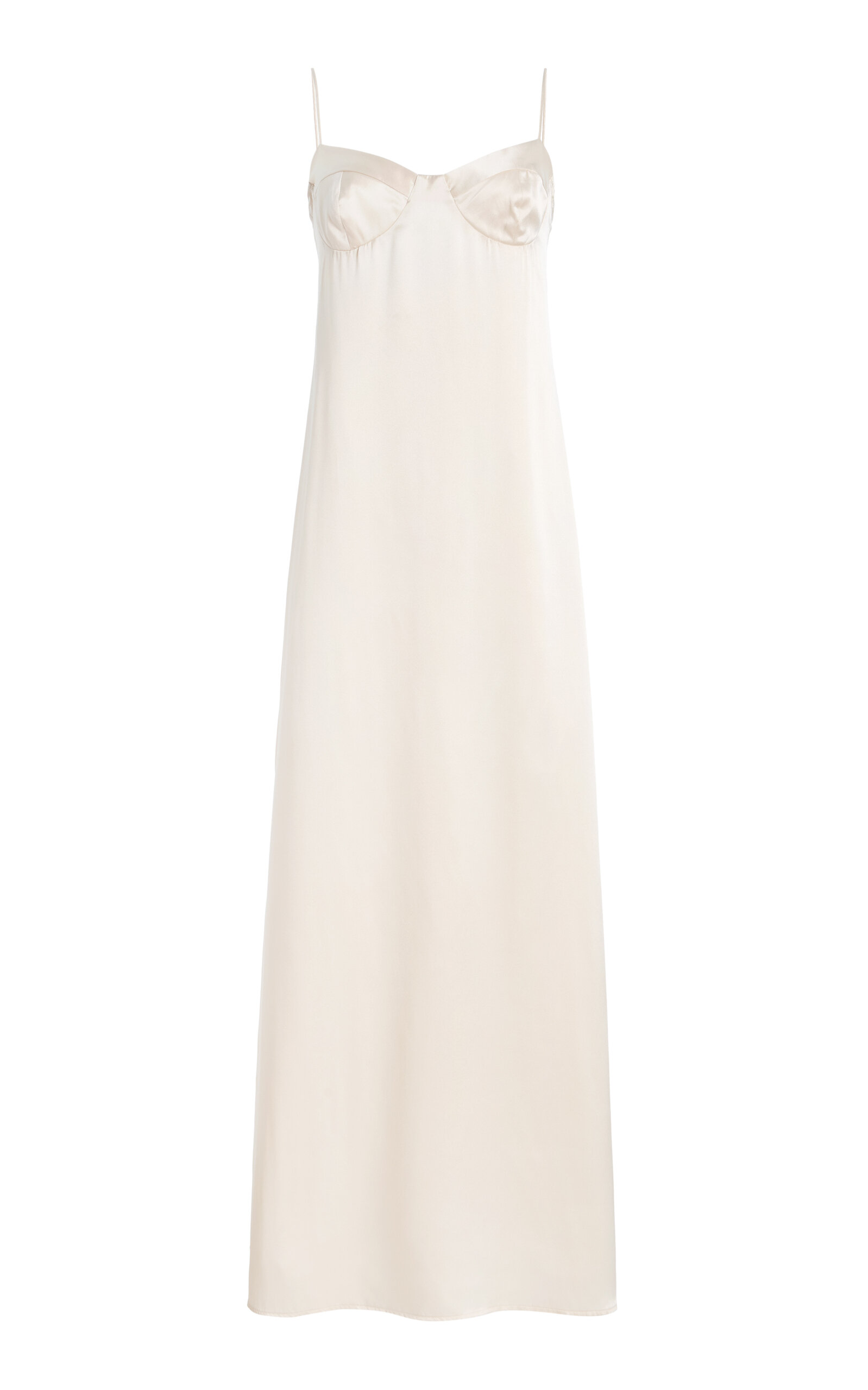 Kamperett Exclusive Sloan Silk Maxi Slip Dress - Moda Operandi