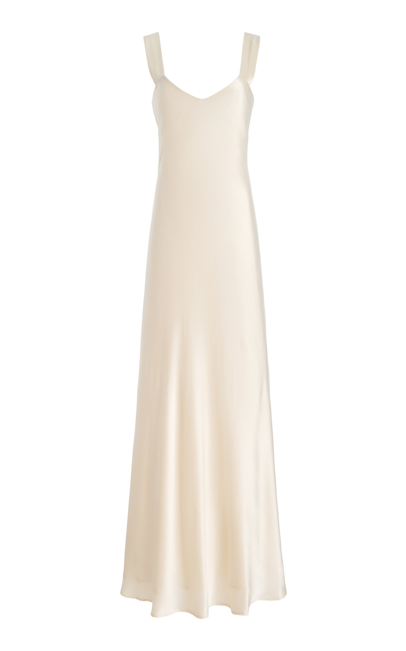 Kamperett Exclusive Lisette Silk Maxi Slip Dress - Women's Clothing