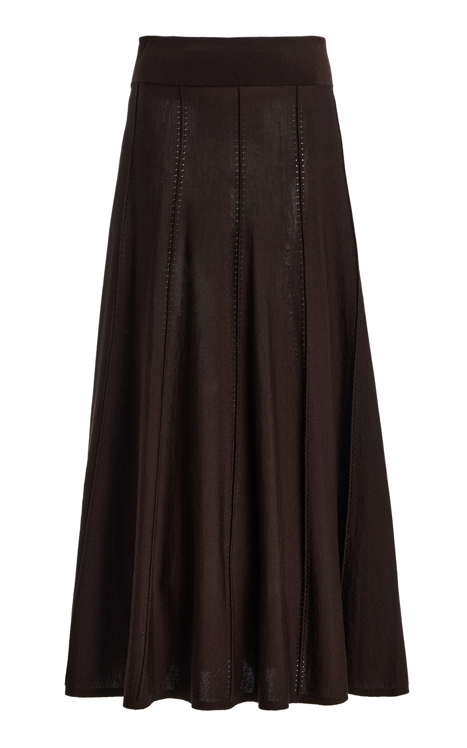 TWP Willow Wool Midi Skirt