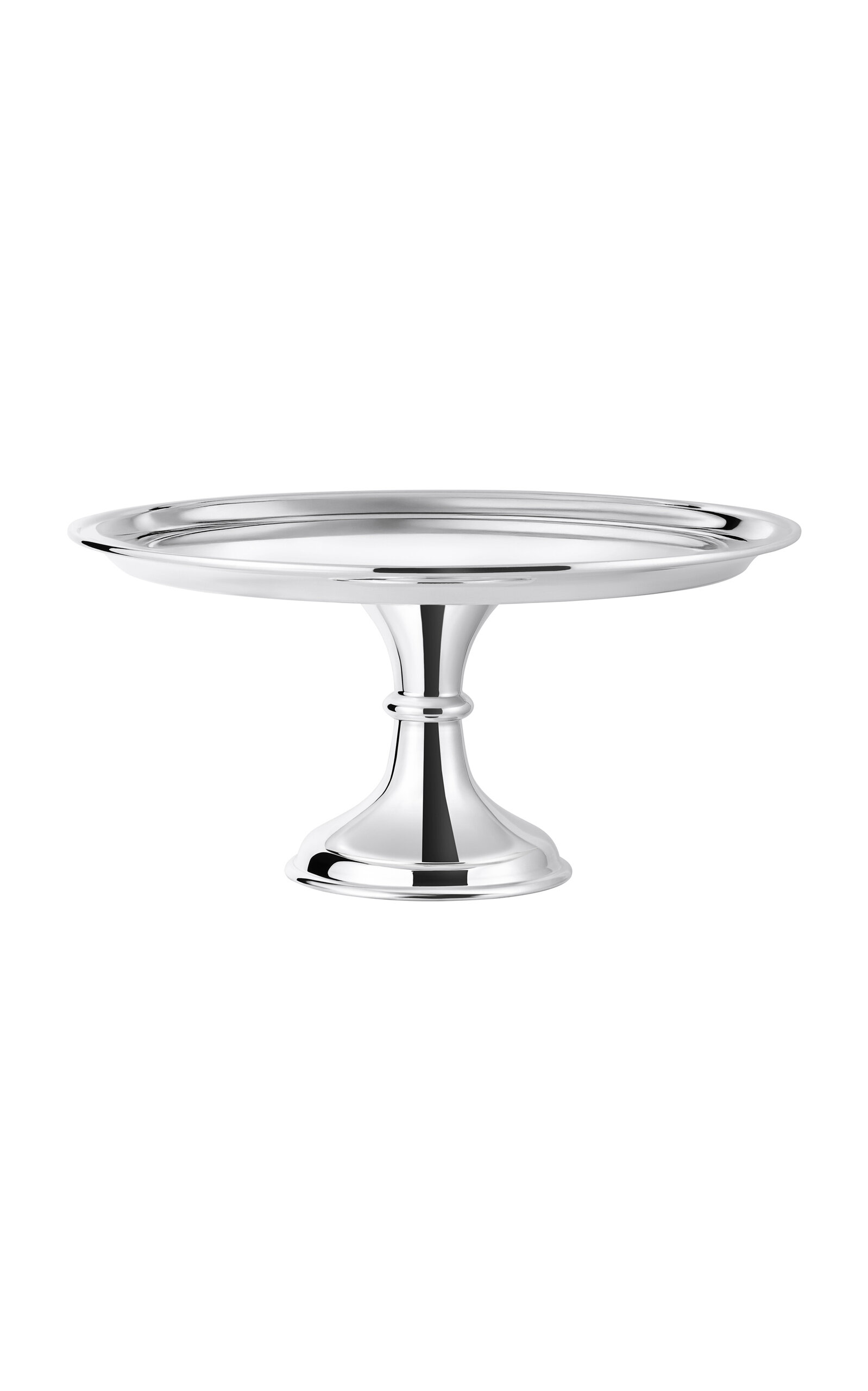 Hôtel Silver 12" Pedestal Cake Stand In Silver
