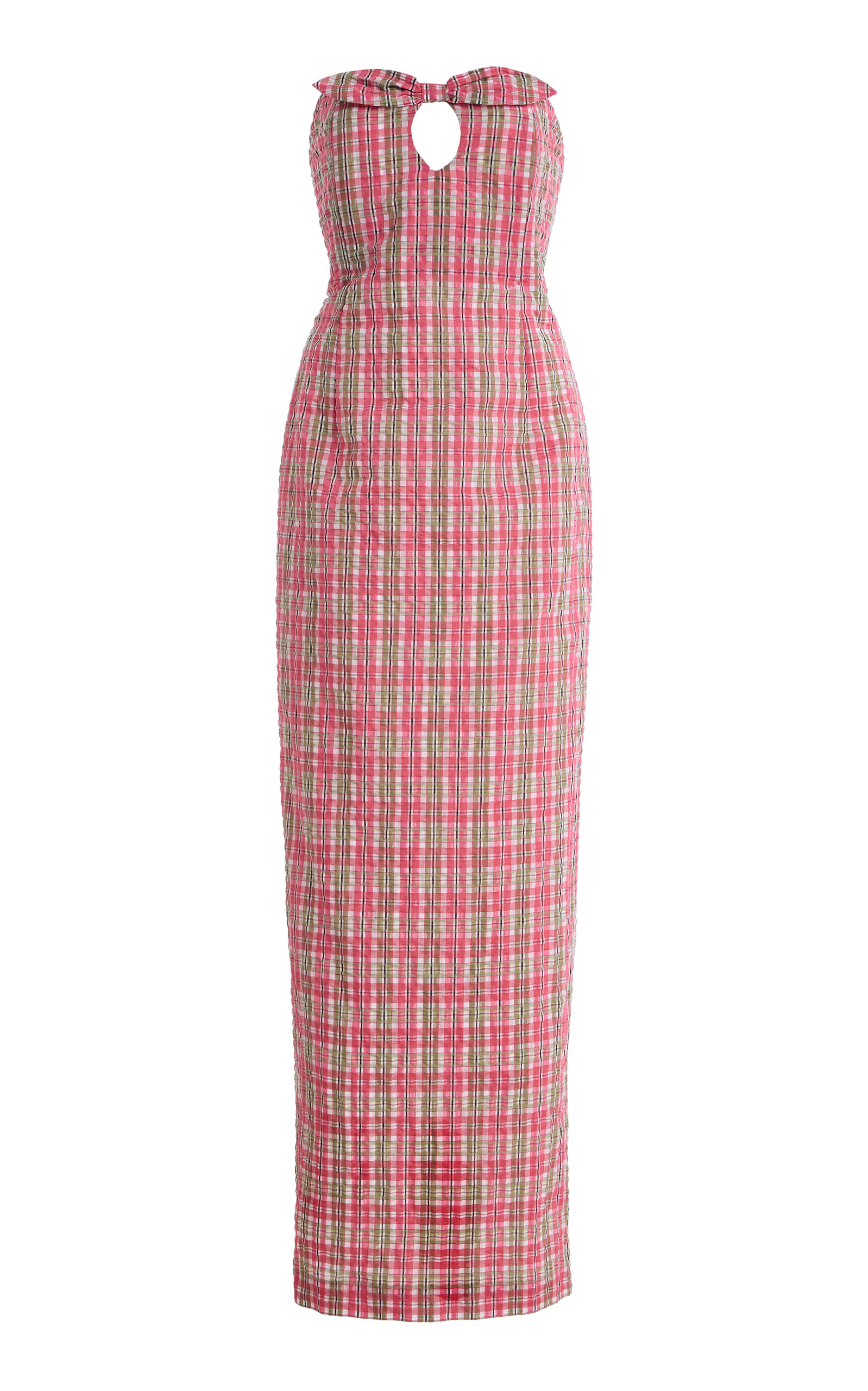 Bernadette Exclusive Charlotte Checked Seersucker Dress