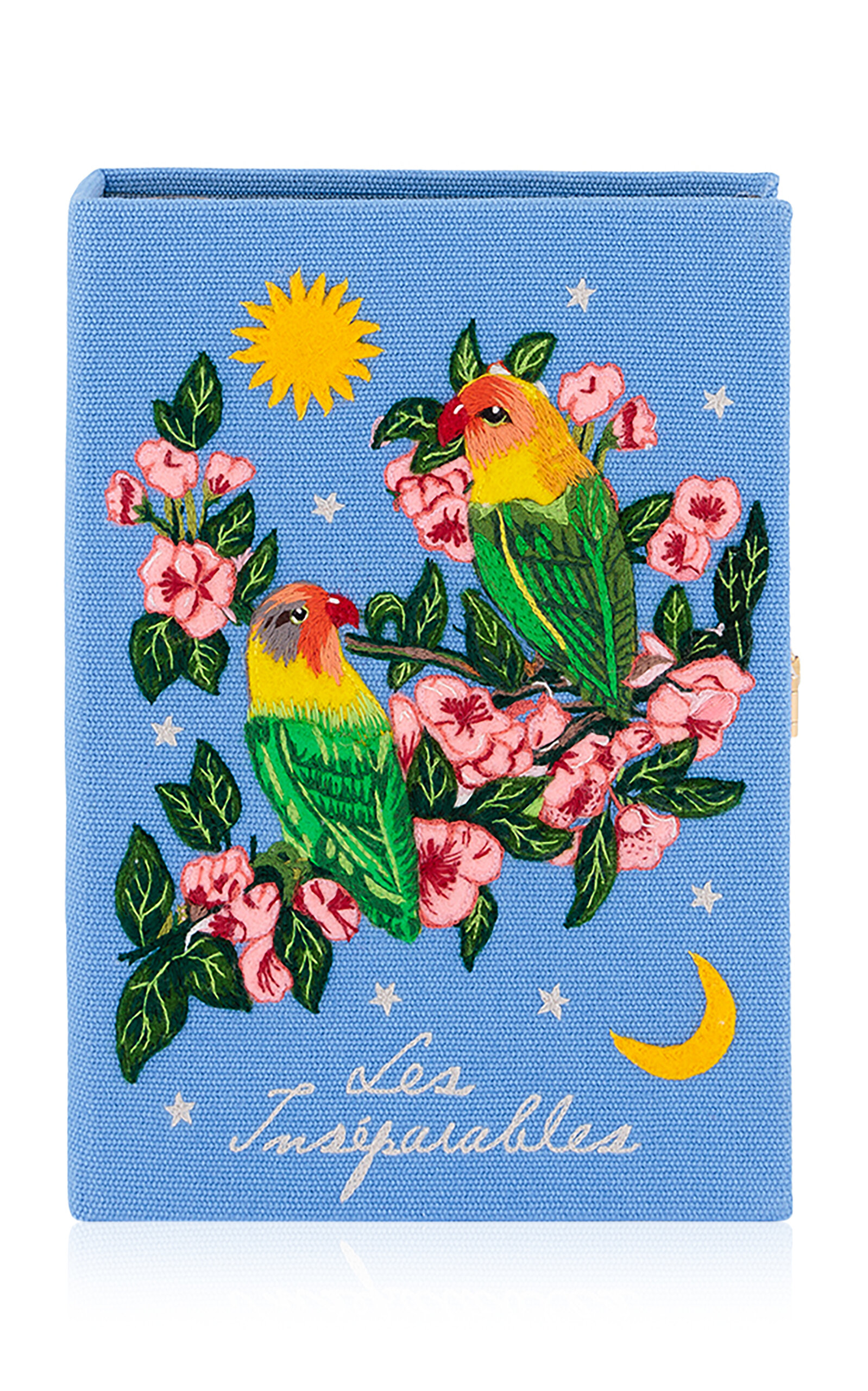 Olympia Le-Tan Les Inséparables Clutch - Blue - OS