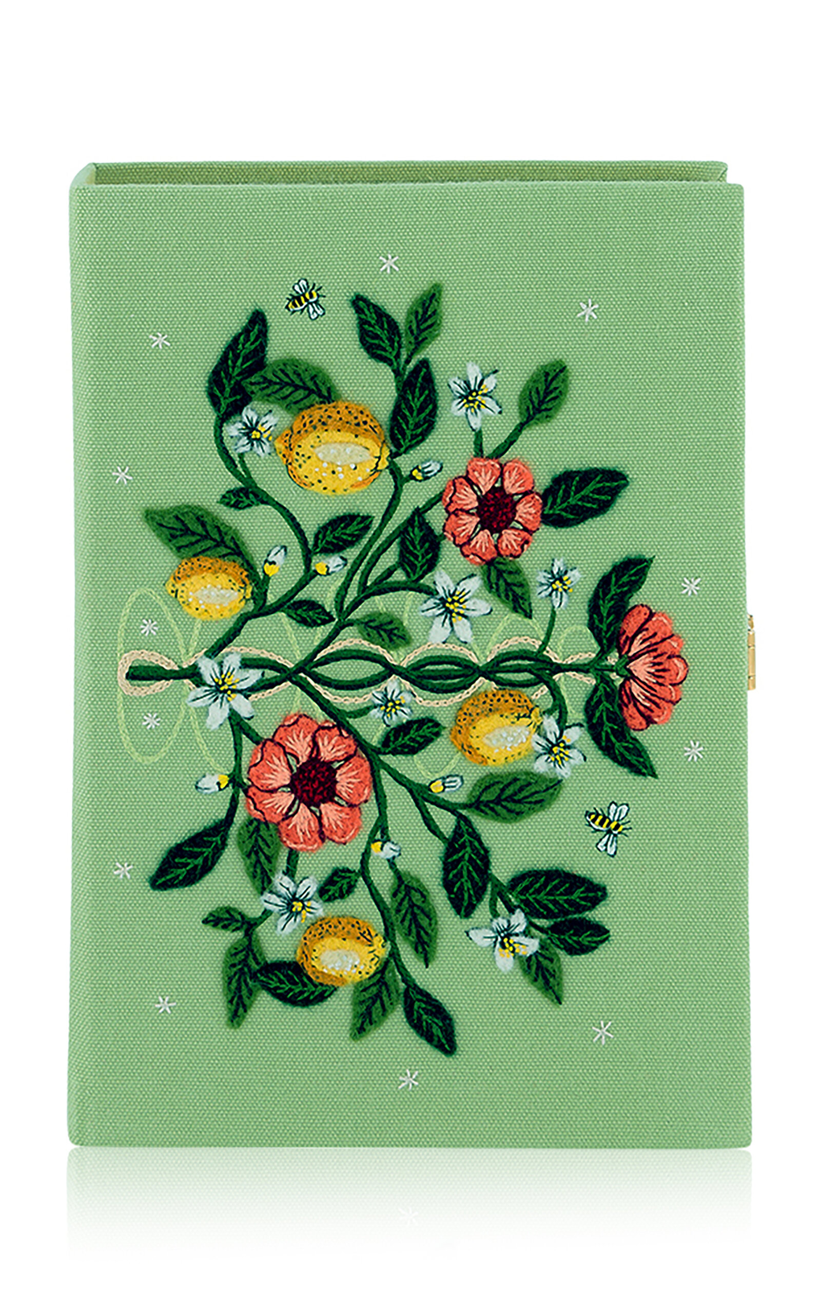 Olympia Le-Tan Botanical Chic Clutch - Green - OS