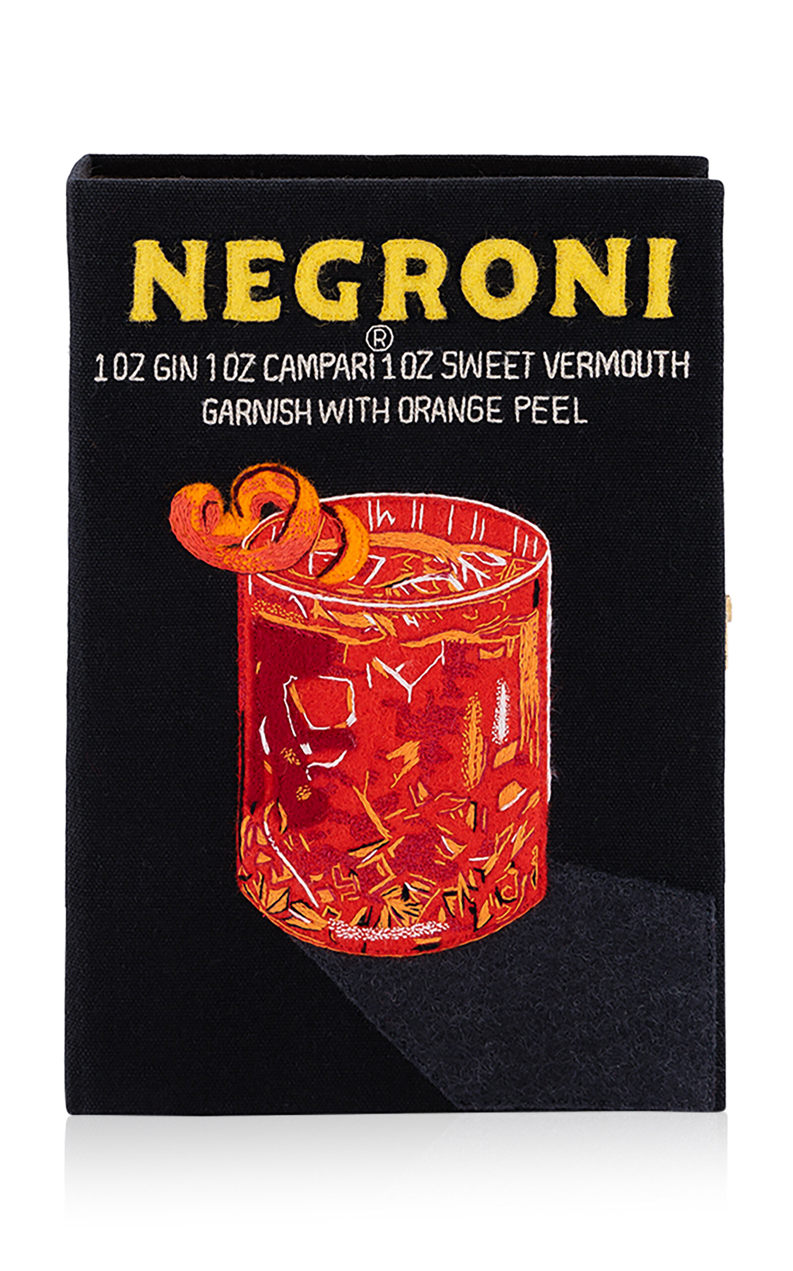 Olympia Le-Tan Negroni Clutch - Black - OS