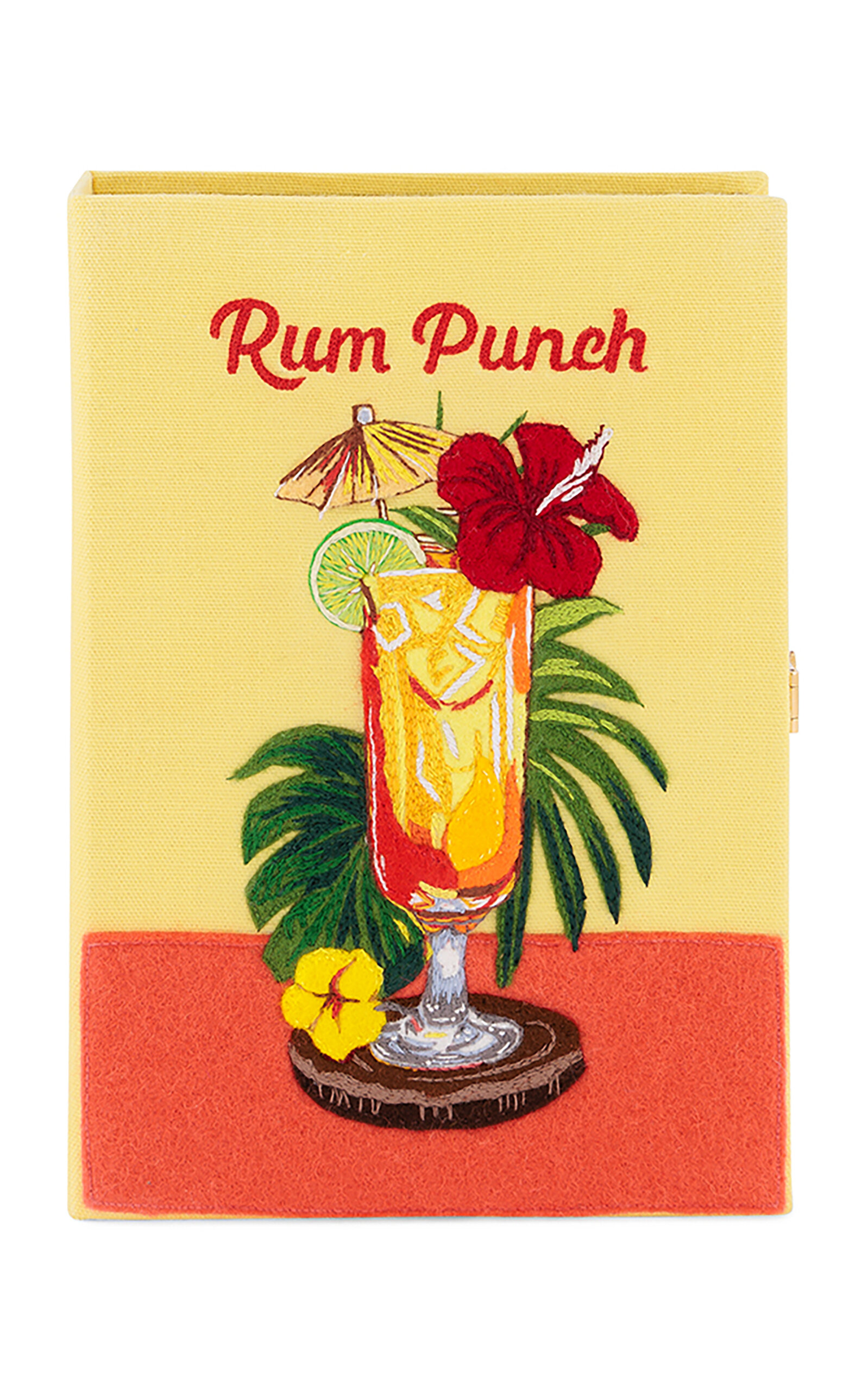 Olympia Le-Tan Rum Punch Clutch - Yellow - OS