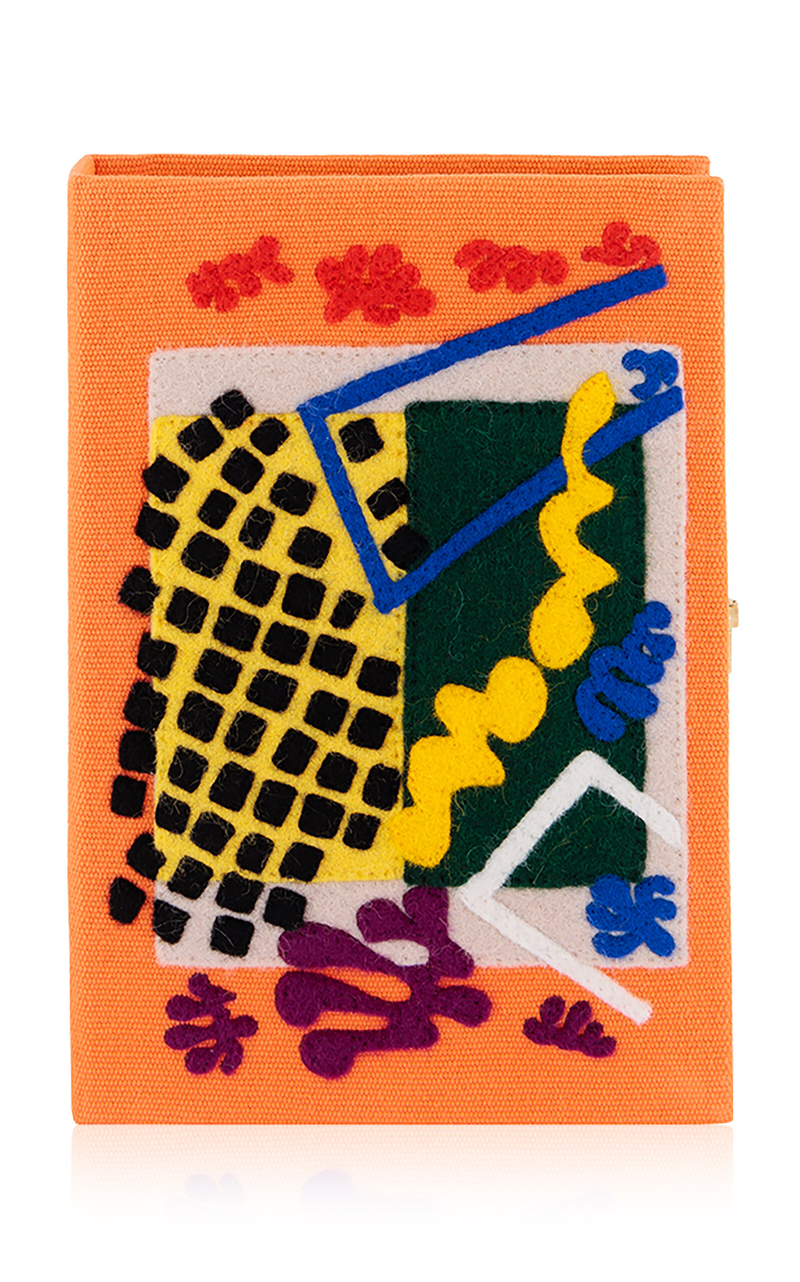 Olympia Le-Tan The Codomas Clutch - Orange - OS