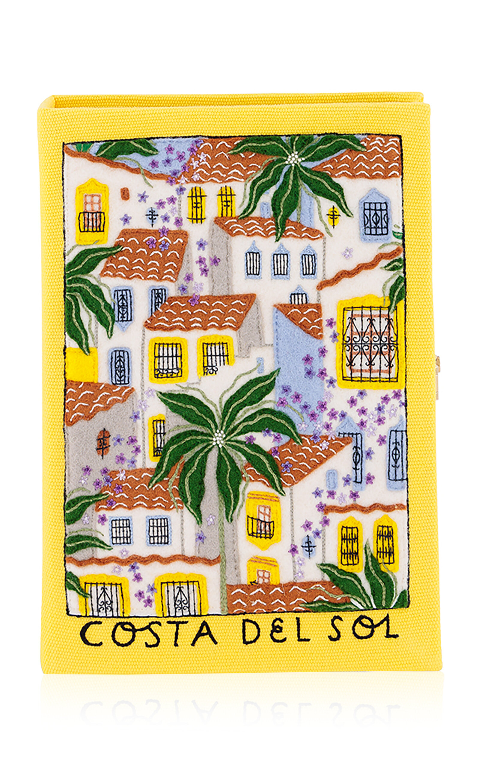 Olympia Le-Tan Costa Del Sol Clutch - Yellow - OS