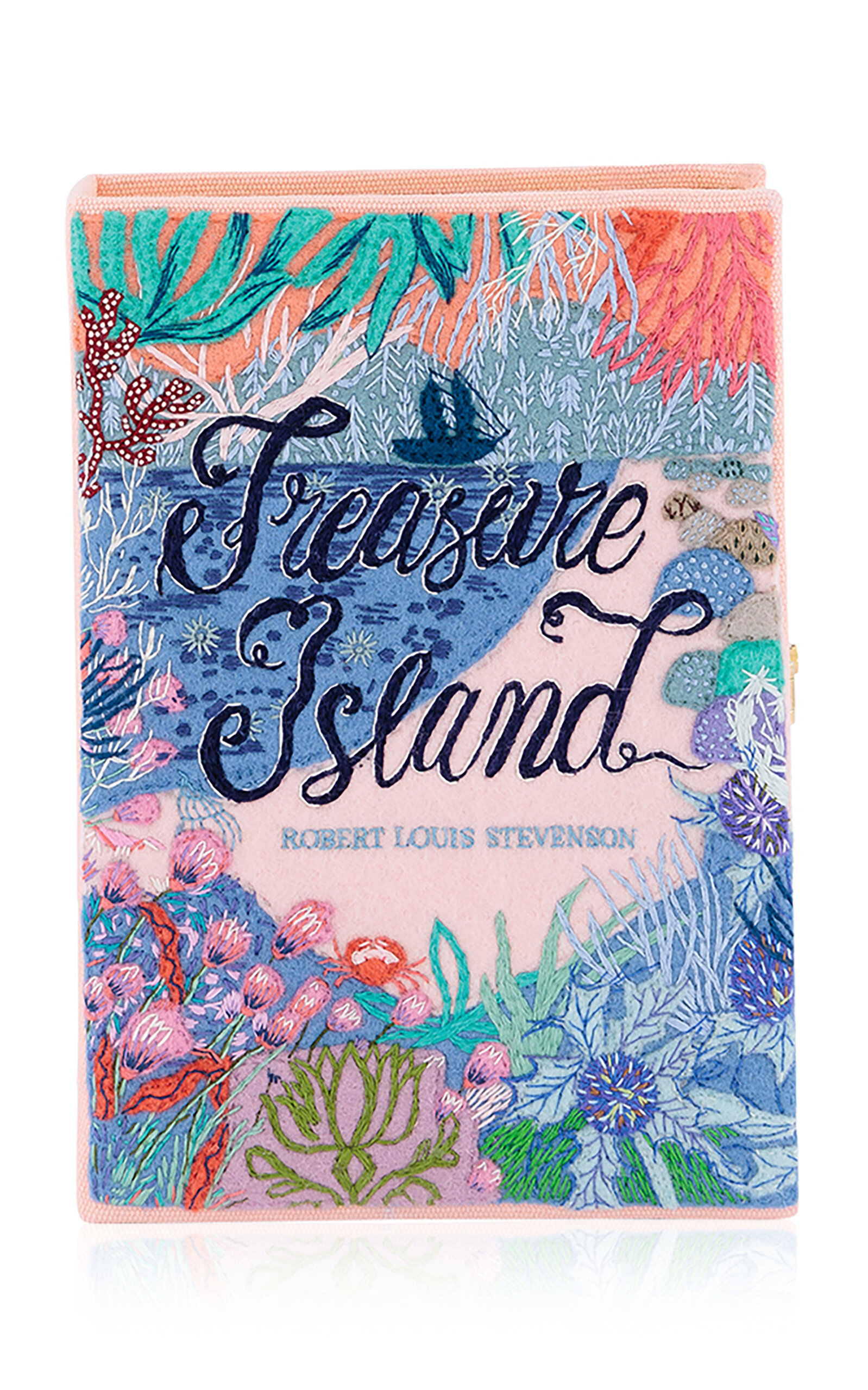 Olympia Le-Tan Treasure Island Clutch - Multi - OS