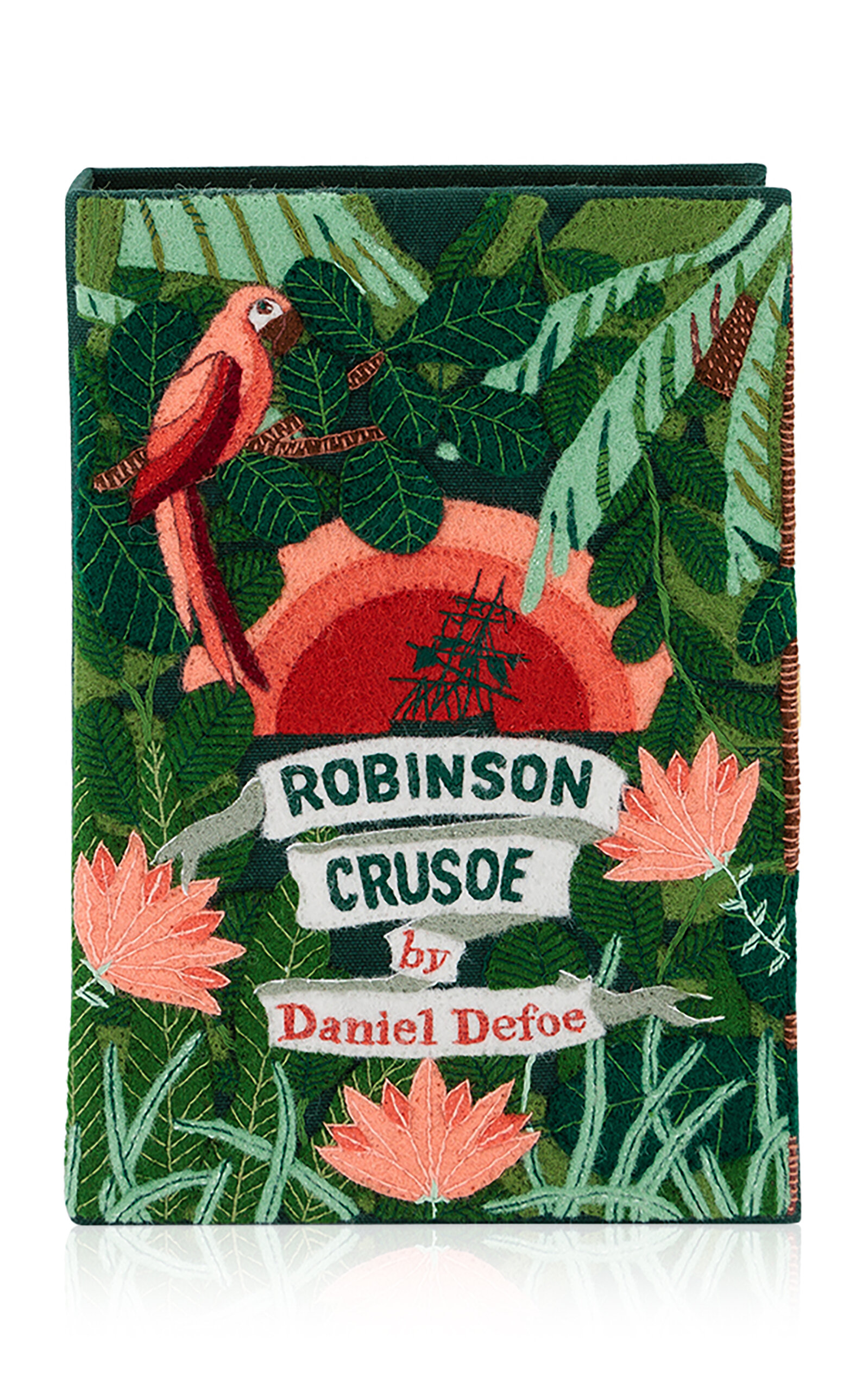 Olympia Le-Tan Robinson Crusoe Clutch - Green - OS