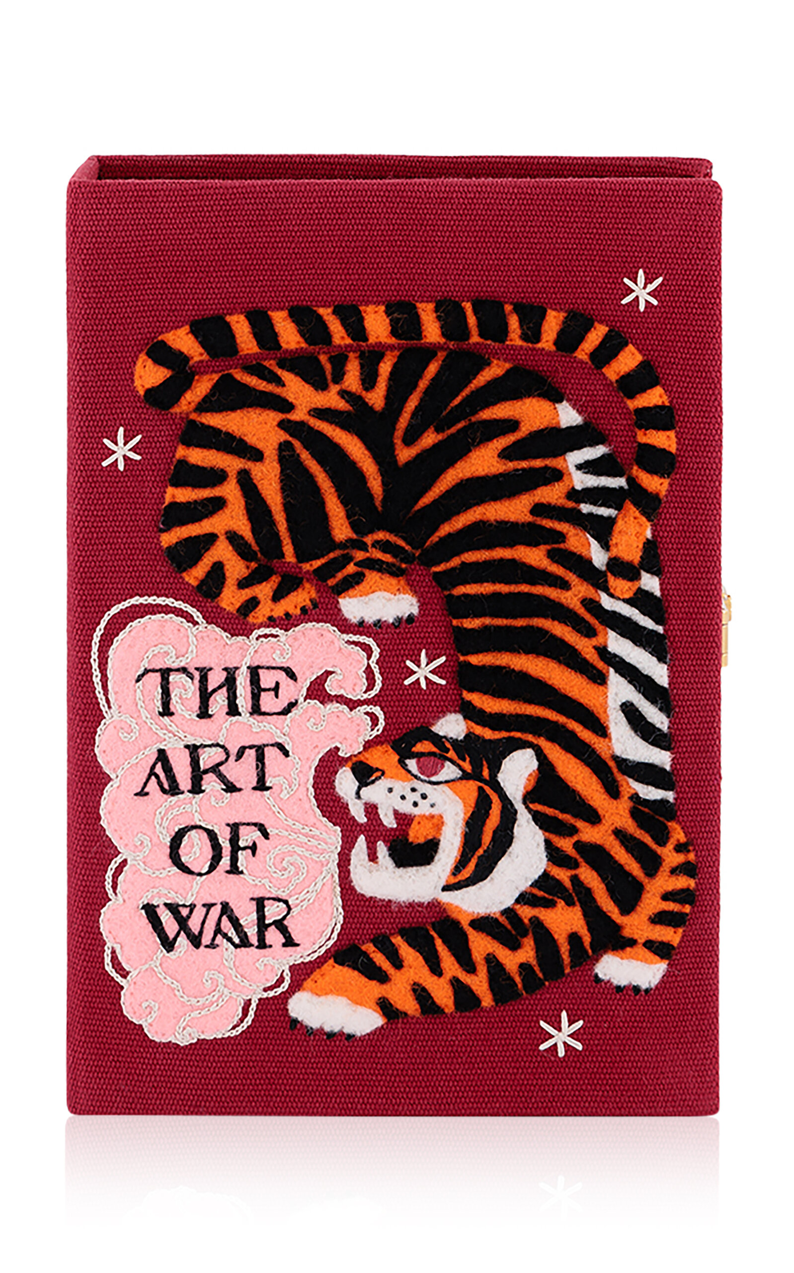 Olympia Le-Tan The Art Of War Clutch - Red - OS