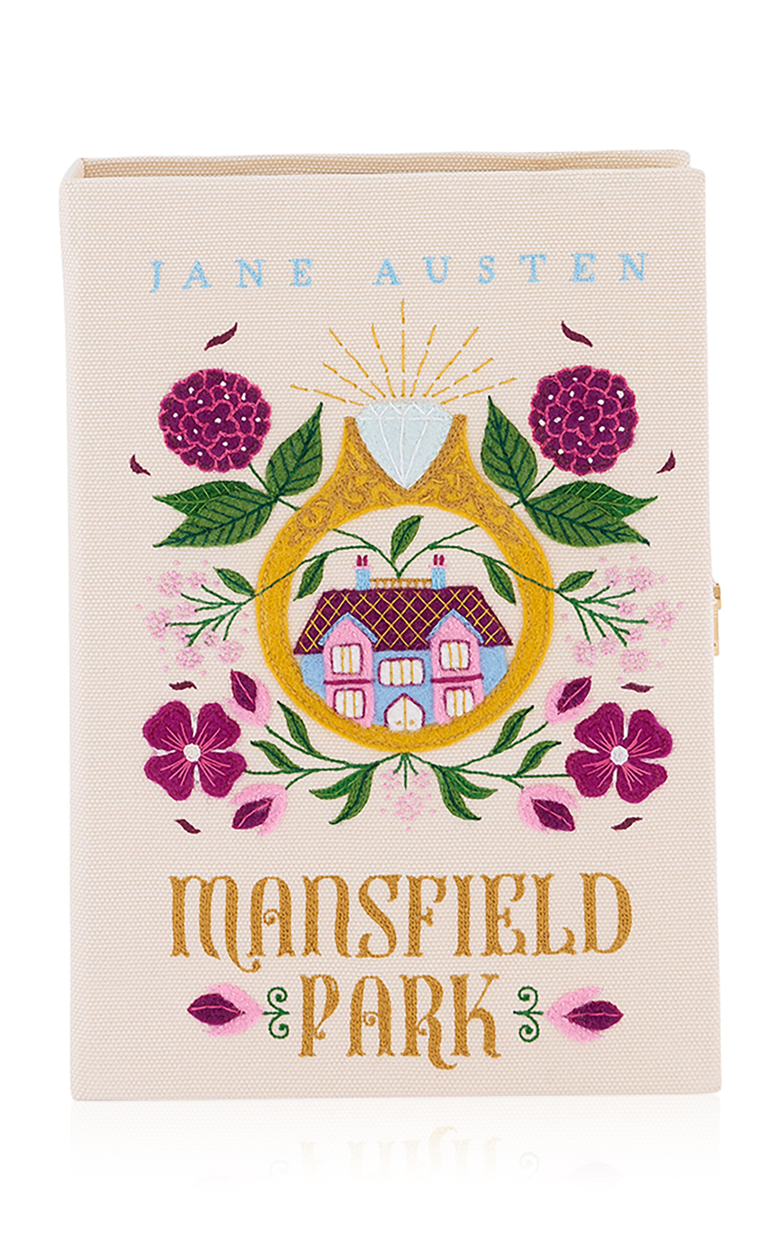 Olympia Le-Tan Mansfield Park Clutch - Neutral - OS