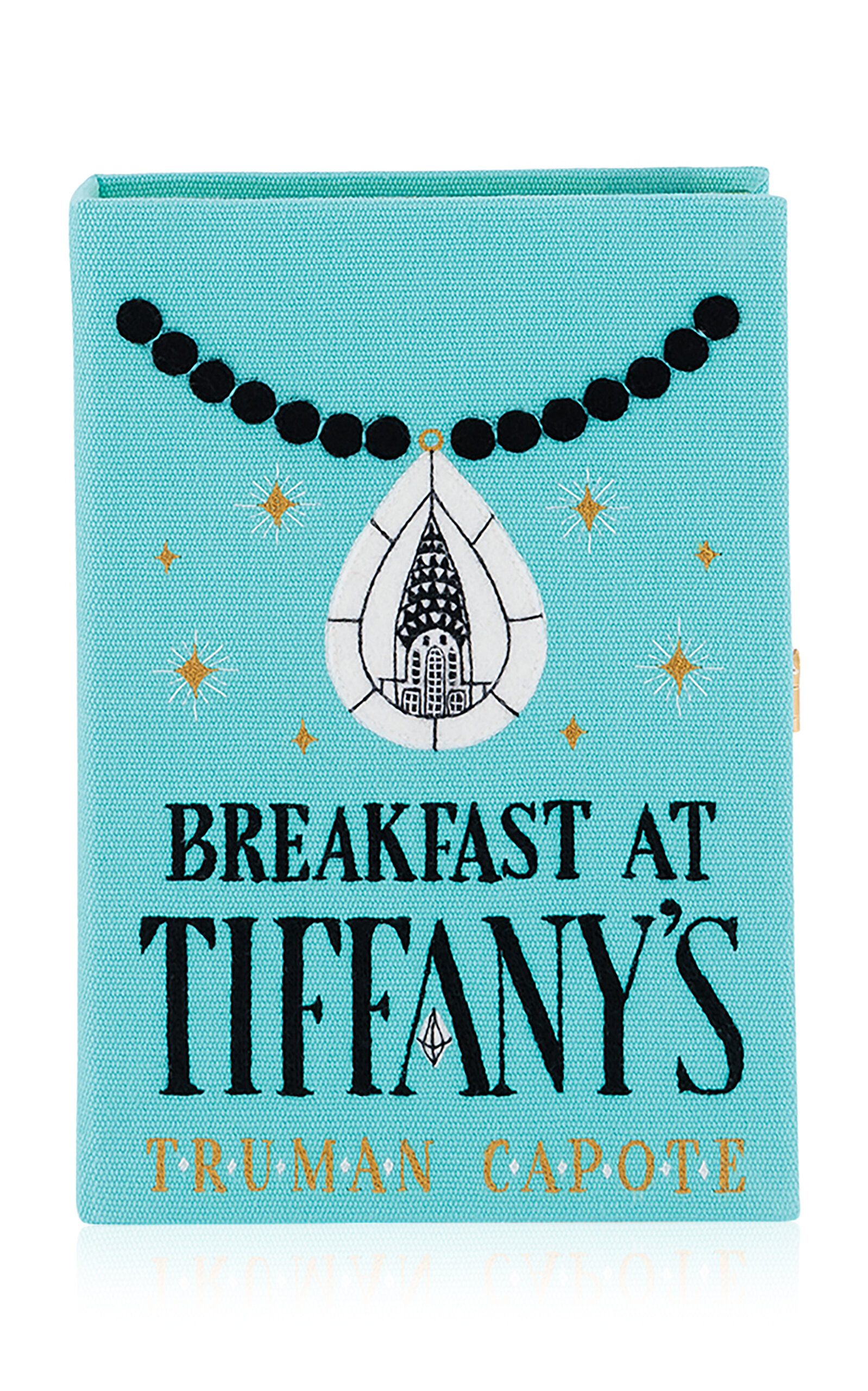 Olympia Le-Tan Turquoise Breakfast At Tiffany's Clutch - Blue - OS