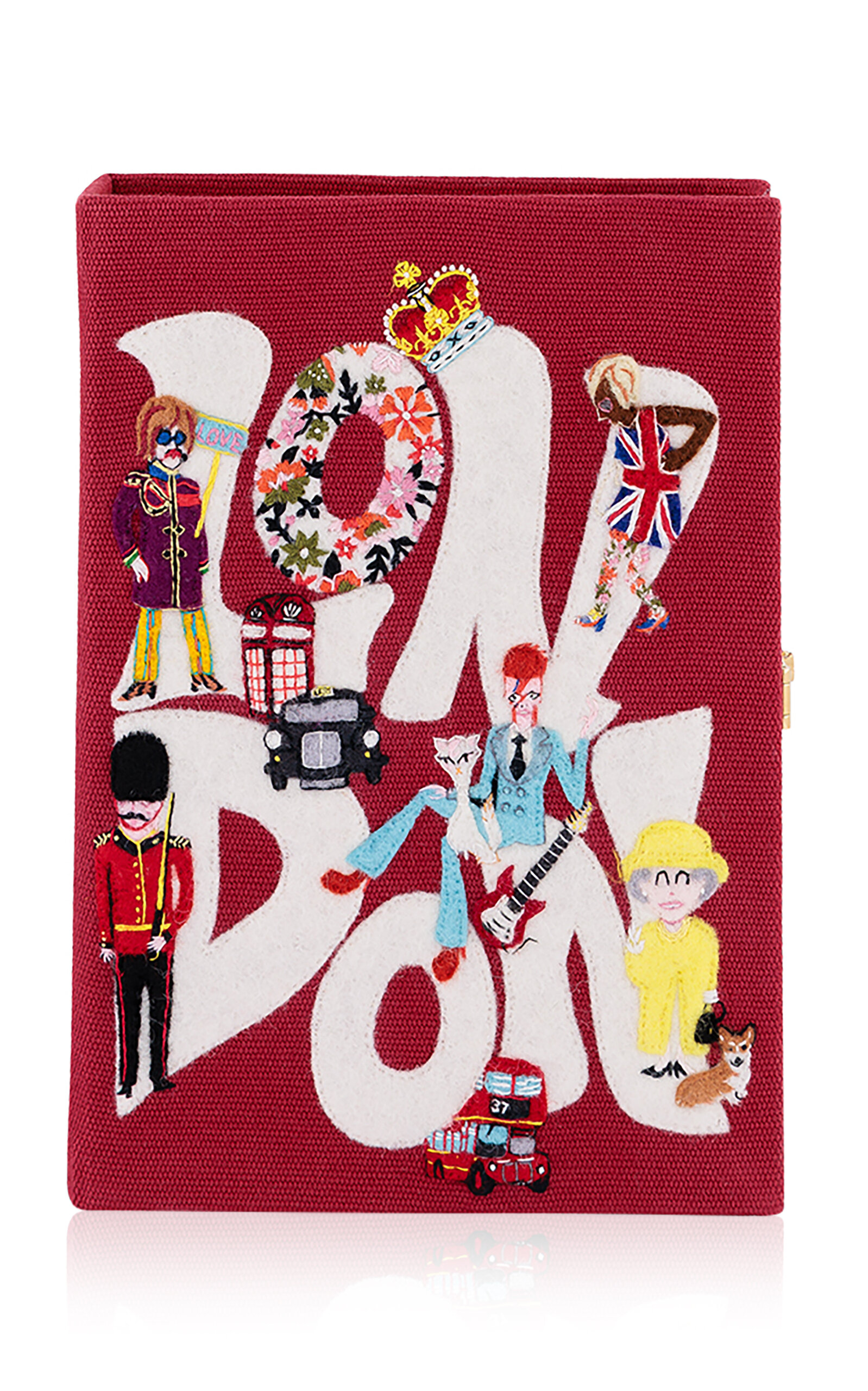 Olympia Le-Tan London Clutch - Red - OS